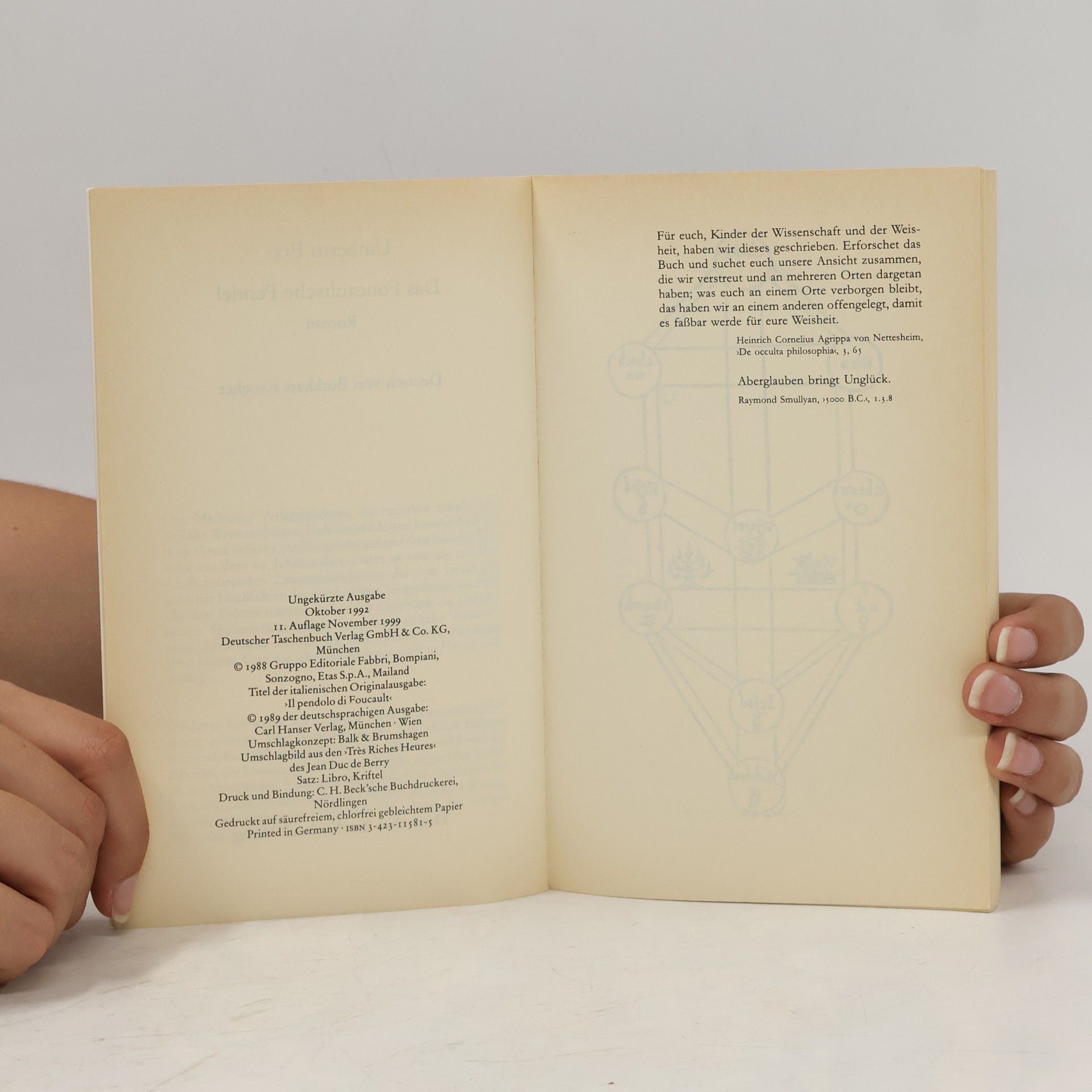Umberto Eco Das Foucaultsche Pendel
