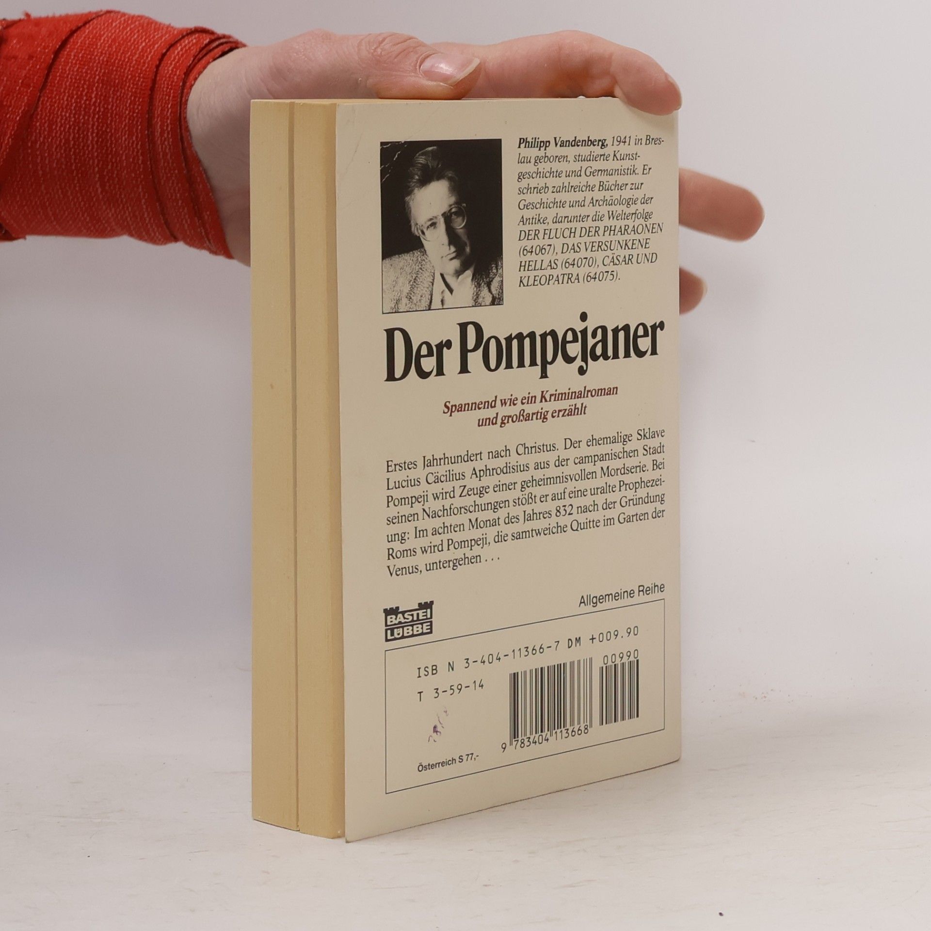 Philipp Vandenberg Der Pompejaner