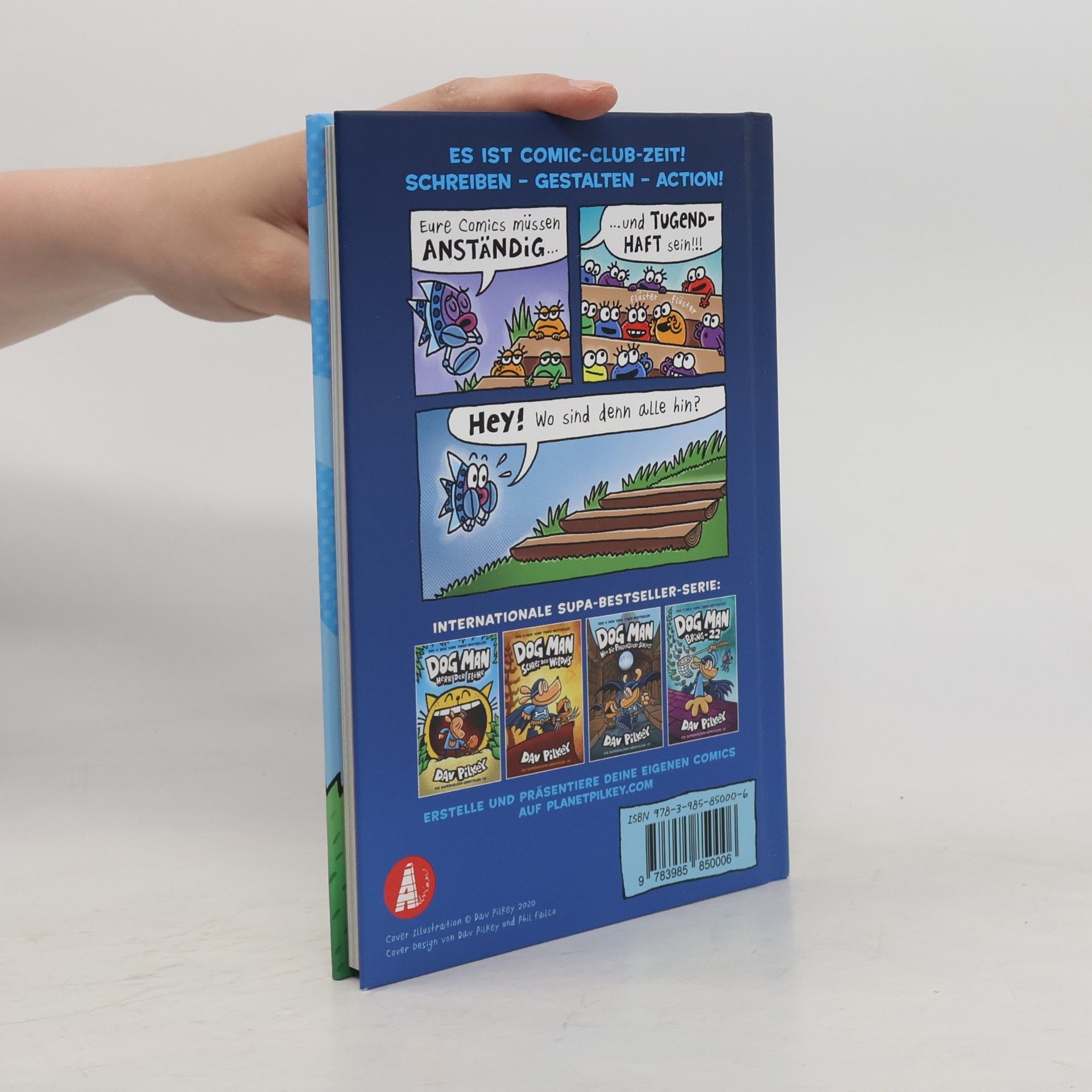 Dav Pilkey Cat Kid Comic Club