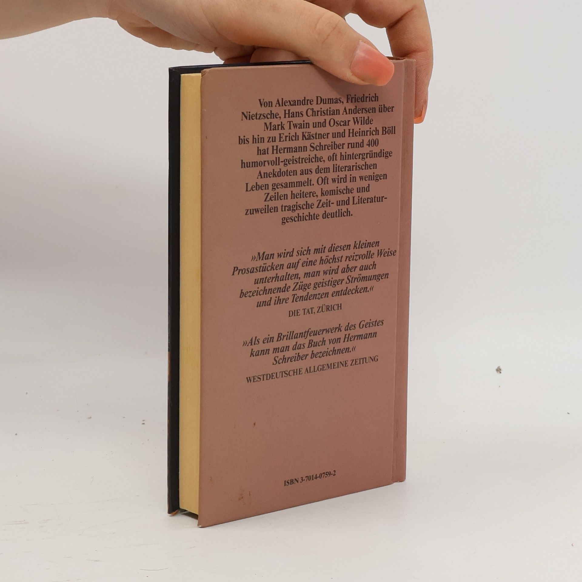 Hermann Schreiber Schade nur, dass ich lesen kann
