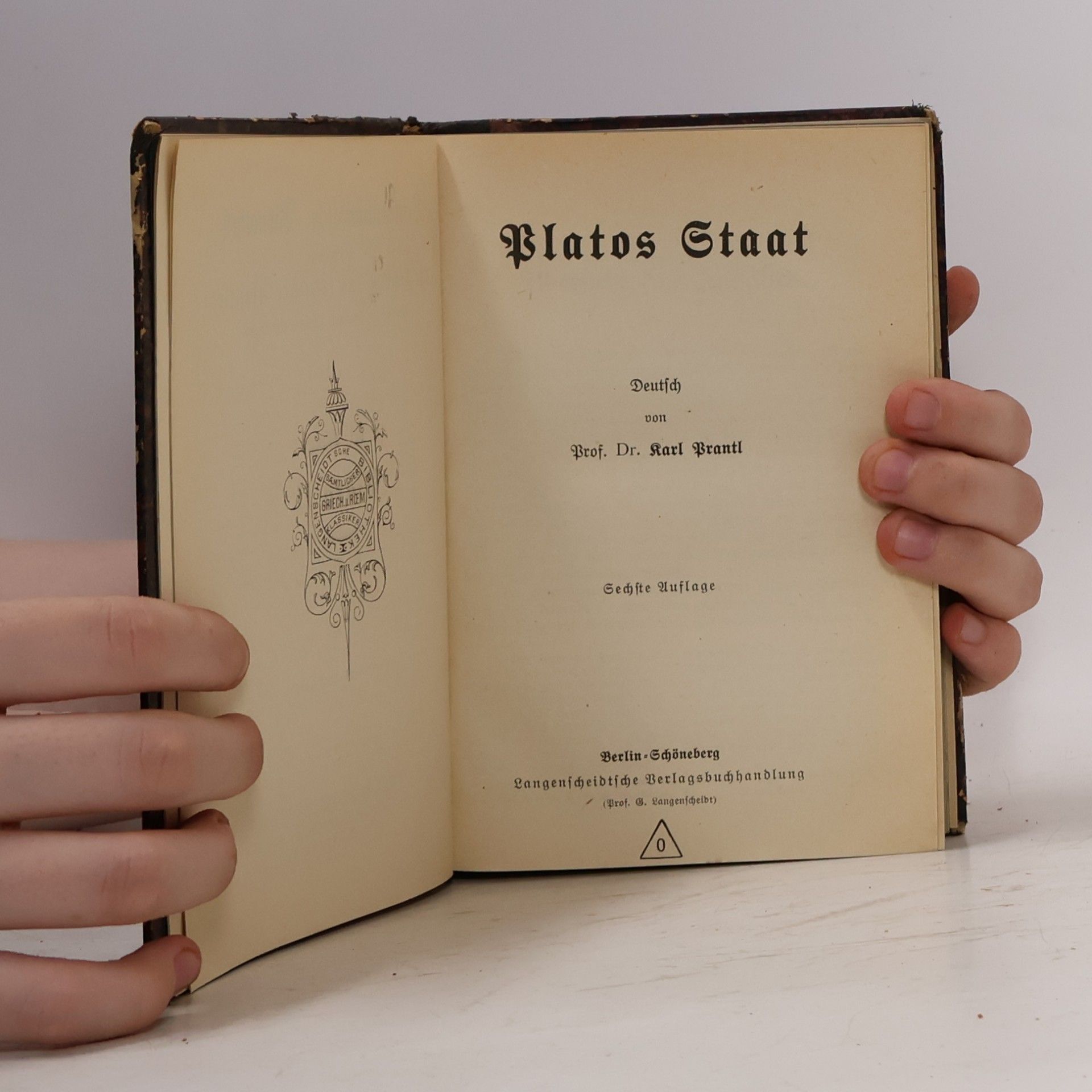 Karl Prantl Platos Staat