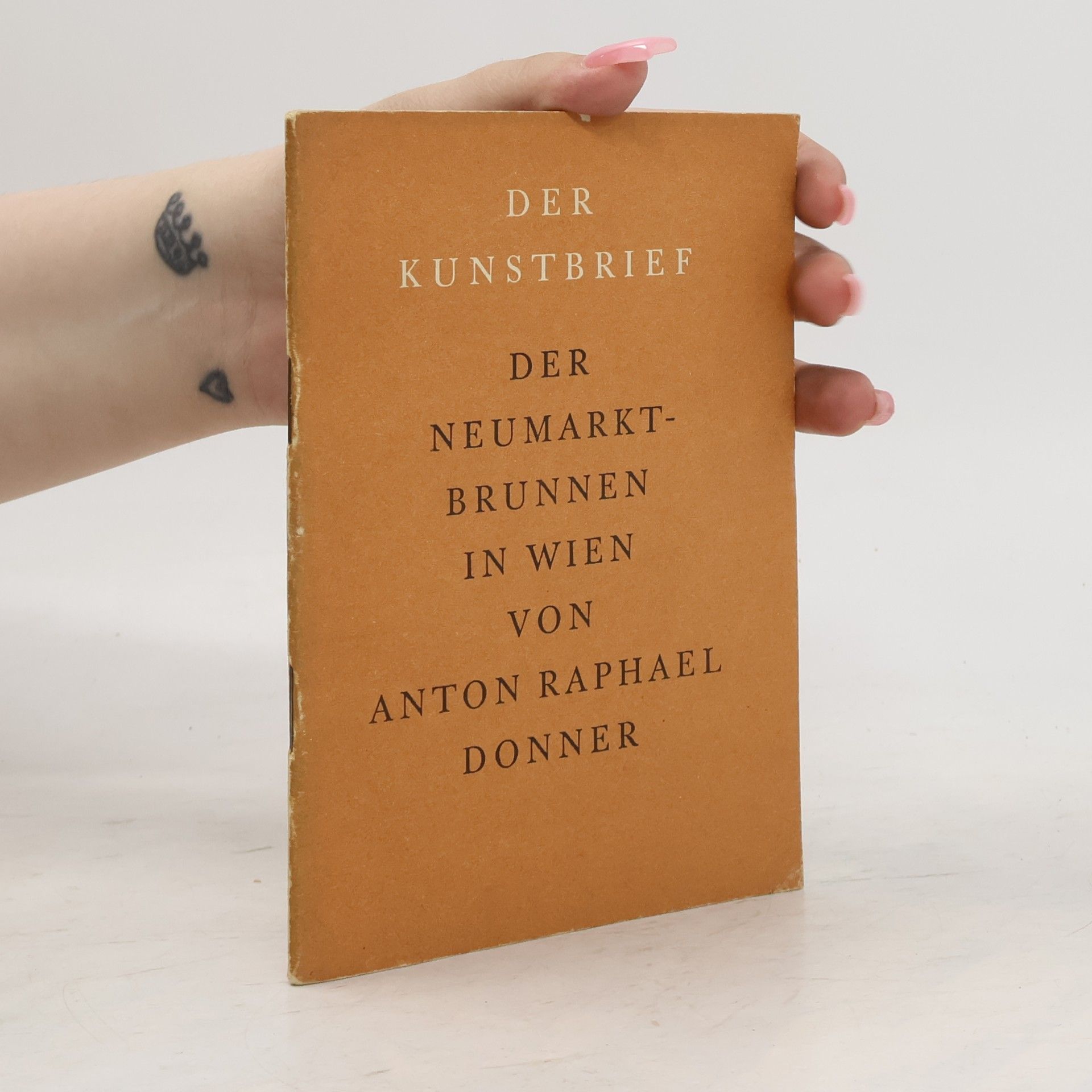 Georg Rafael Donner Der Kunstbrief. Der Neumarkt-Brunnen in Wien