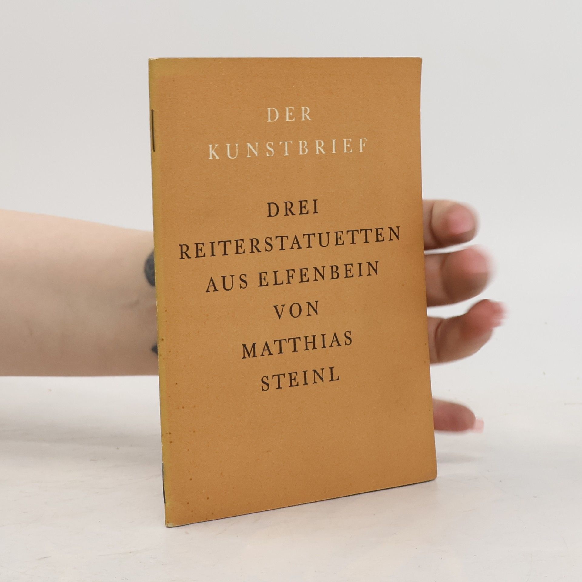 Der Kunstbrief. Drei Reiterstatuetten aus Elfenbein