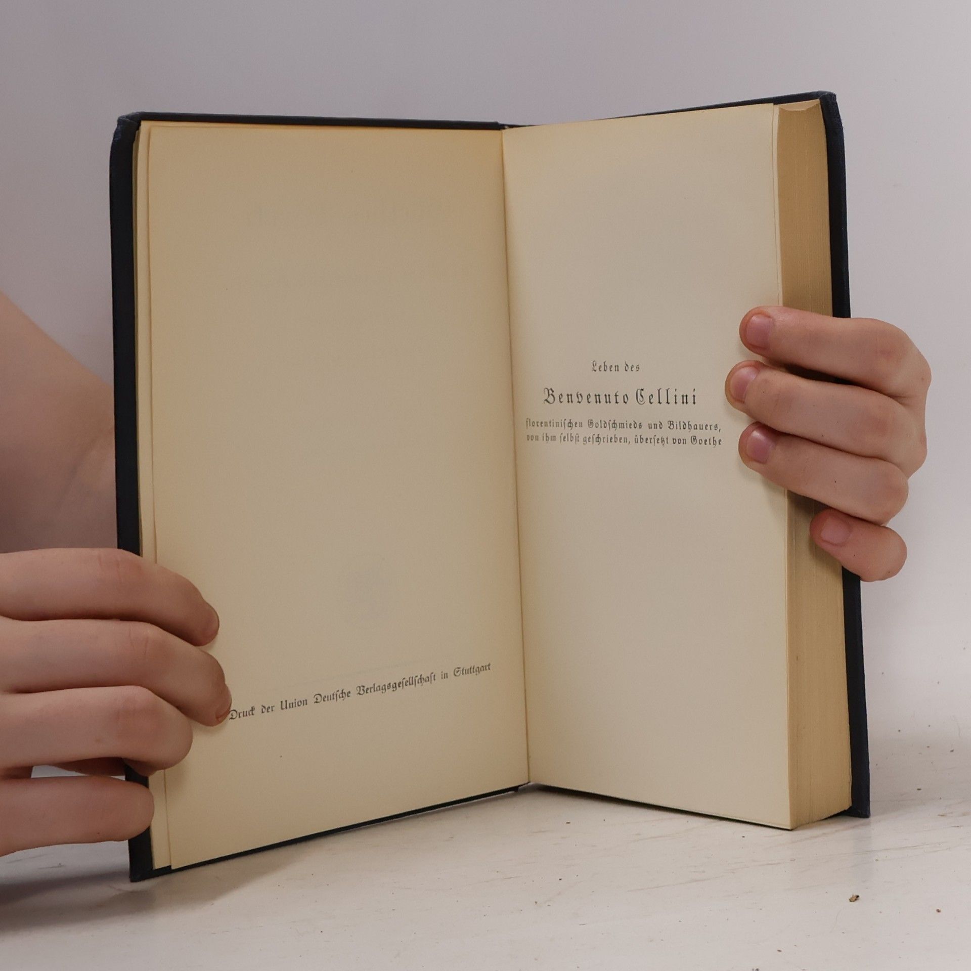 Johann Wolfgang von Goethe Goethes Werke 1