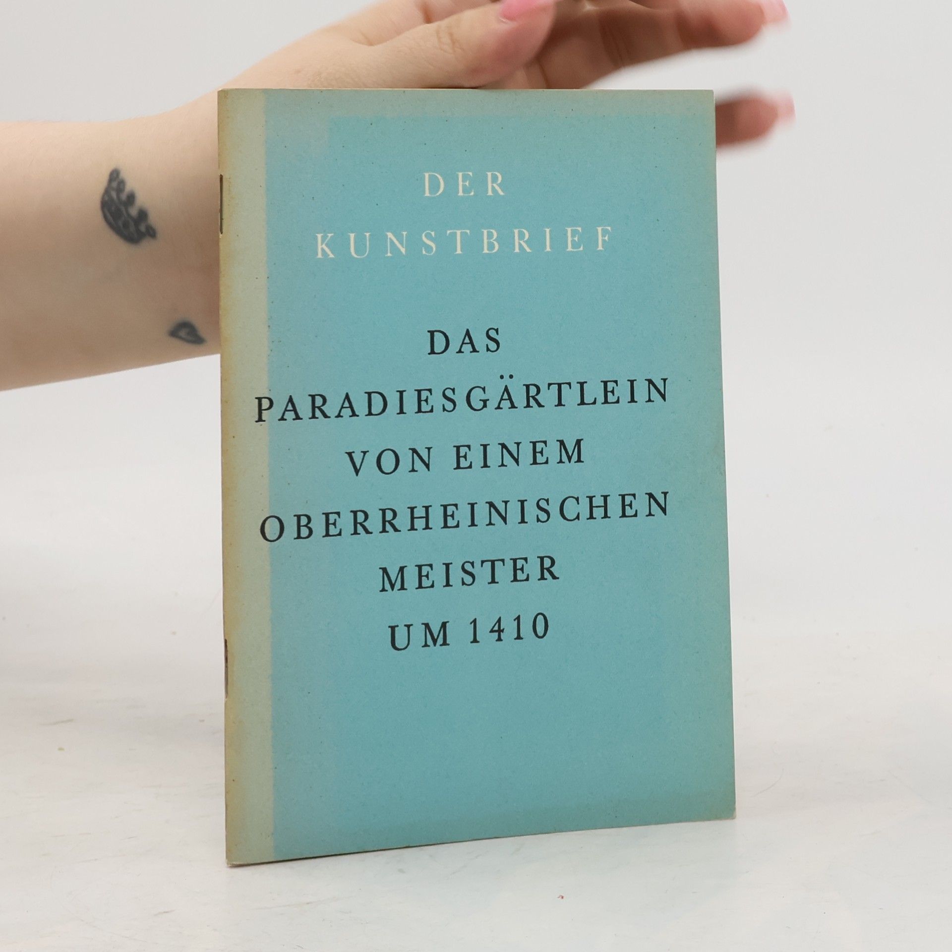 kolektiv Der Kunstbrief. Das Paradiesgärtlein von einem Oberrheinischen Meister um 1410