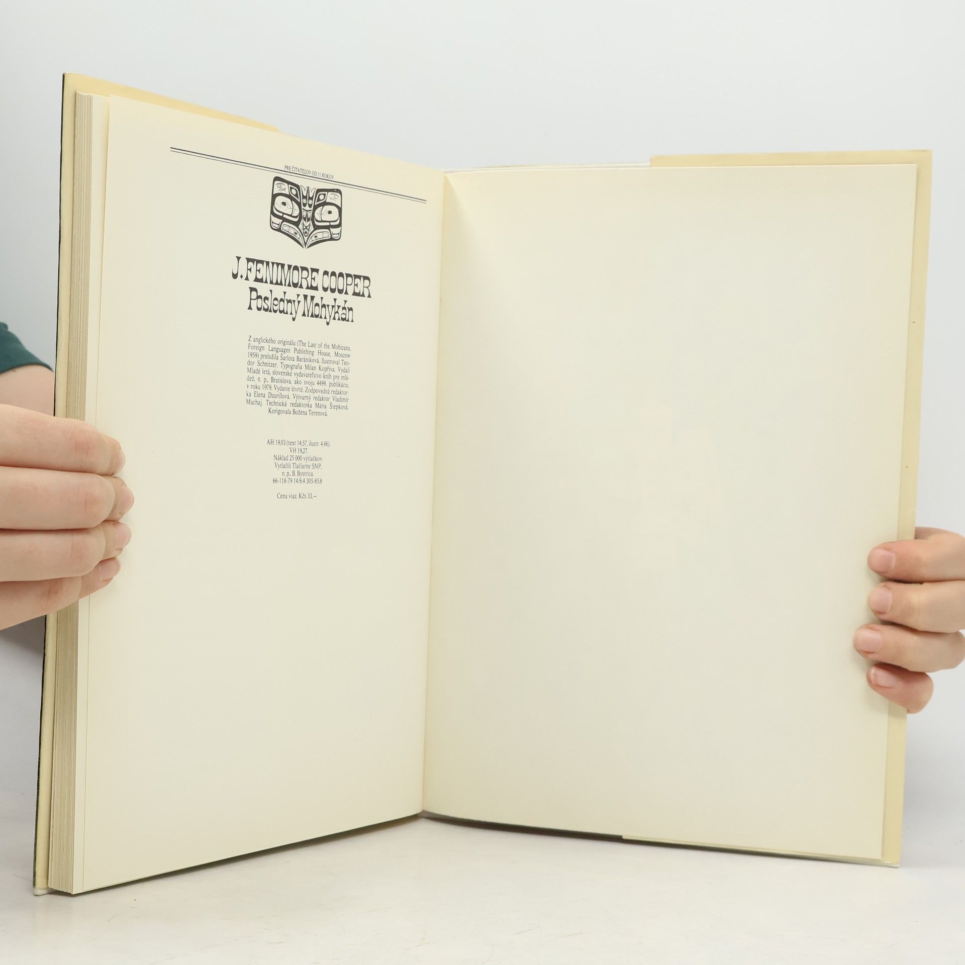 James Fenimore Cooper Posledný Mohykán
