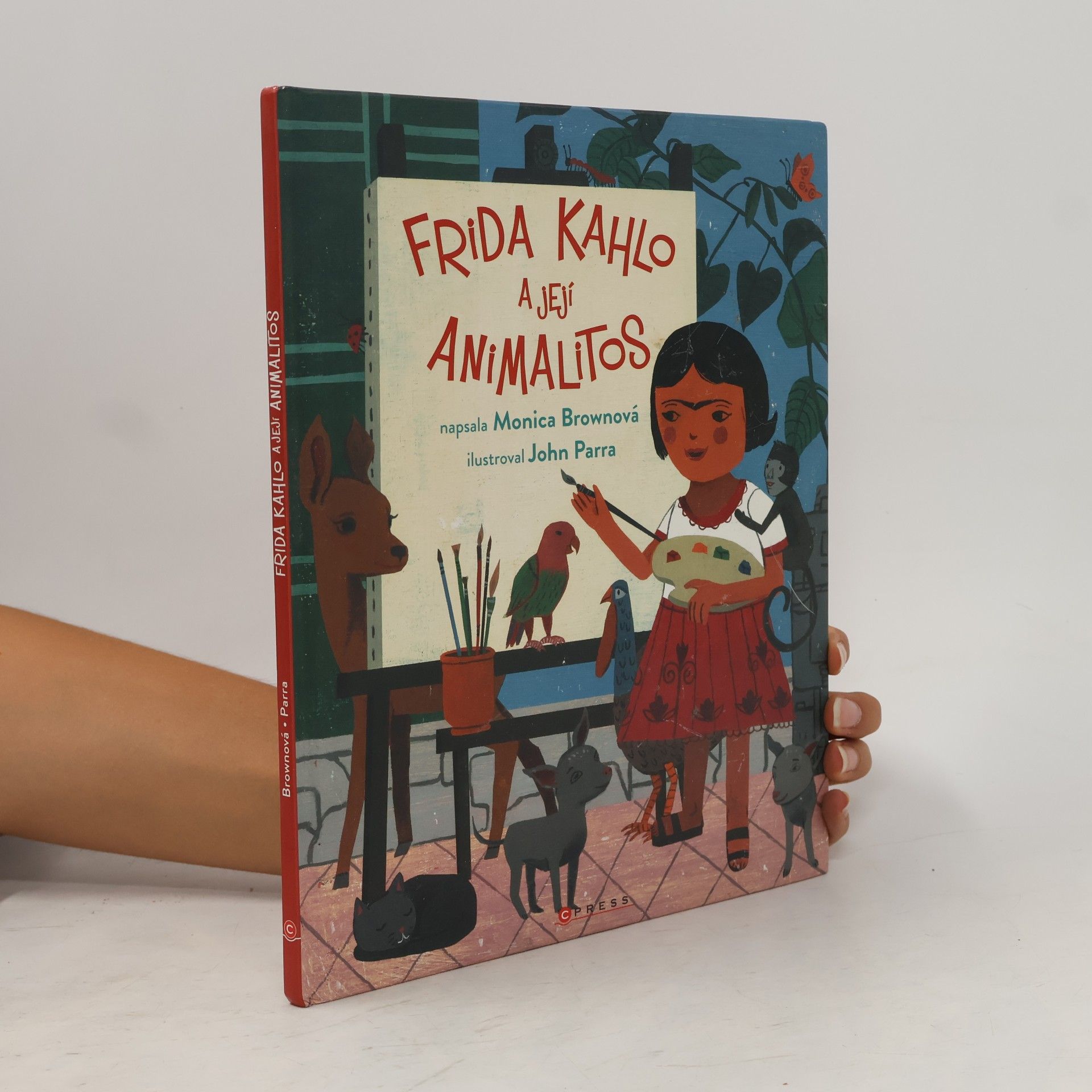 Monica Brown Frida Kahlo a její animalitos
