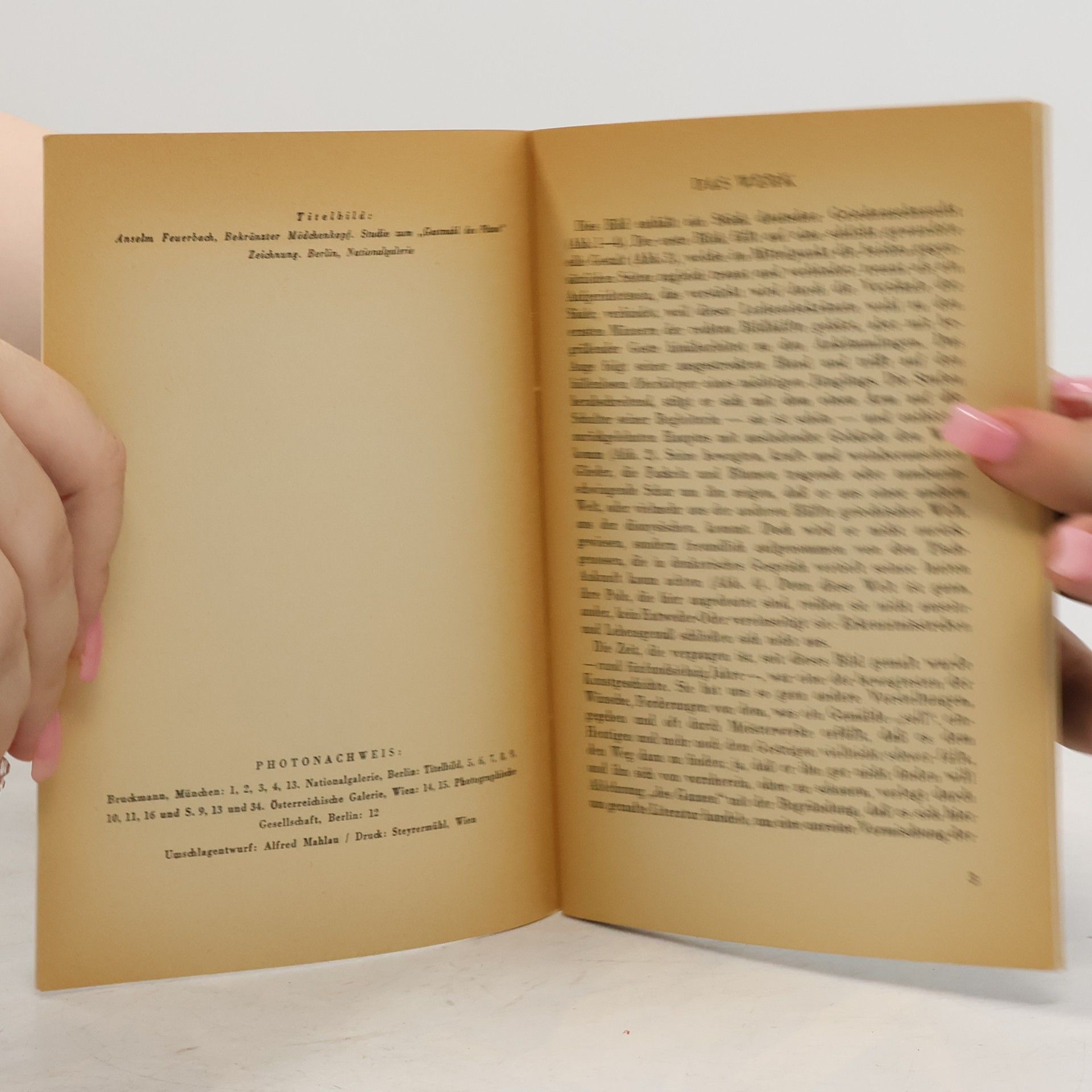 Anselm Feuerbach Das Gastmahl von Platon. Der Kunstbrief