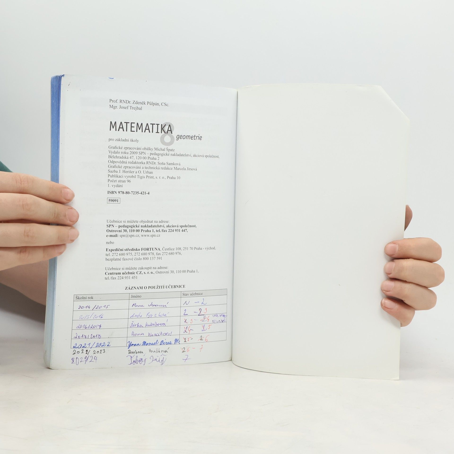 Zdeněk Půlpán Matematika pro základní školy 8 - geometrie