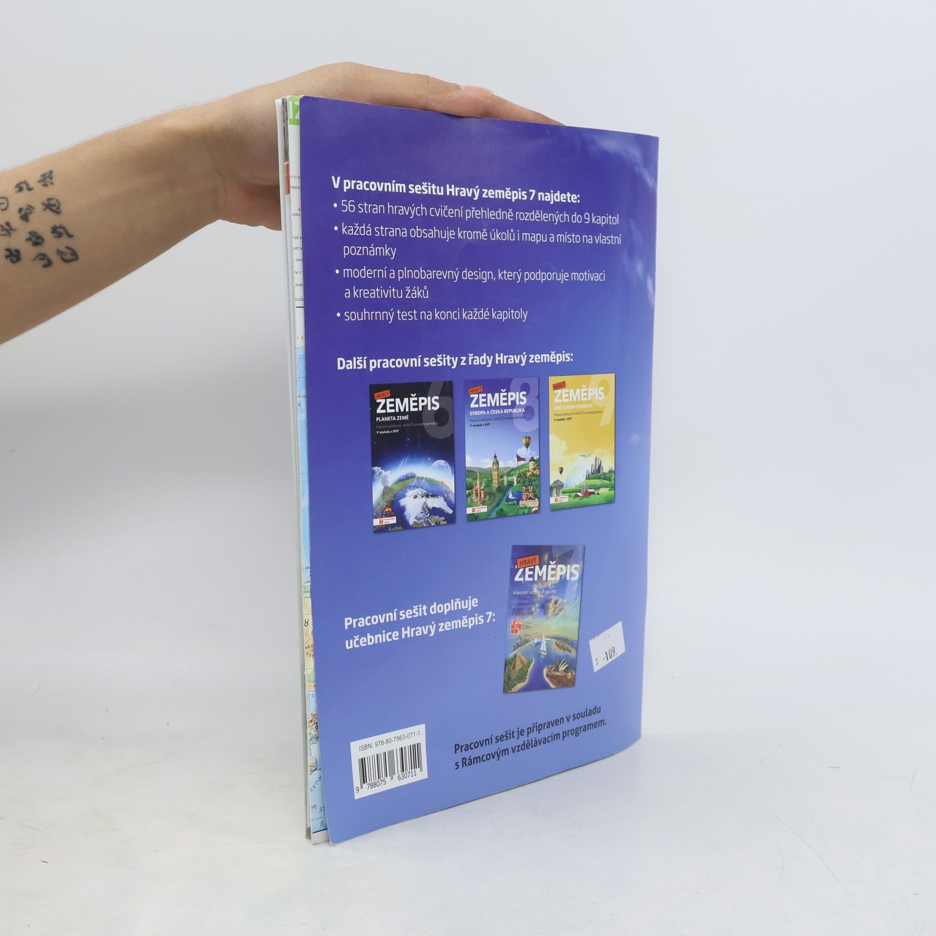 Autores varios Hravý zeměpis pro 7. ročník pracovní sešit + učebnice
