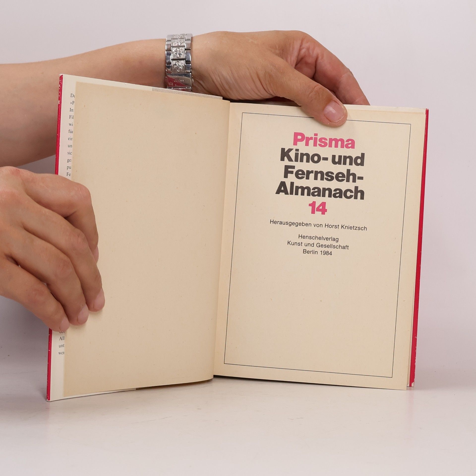 Horst Knietzsch Prisma Kino- und Fernseh-Almanach 14
