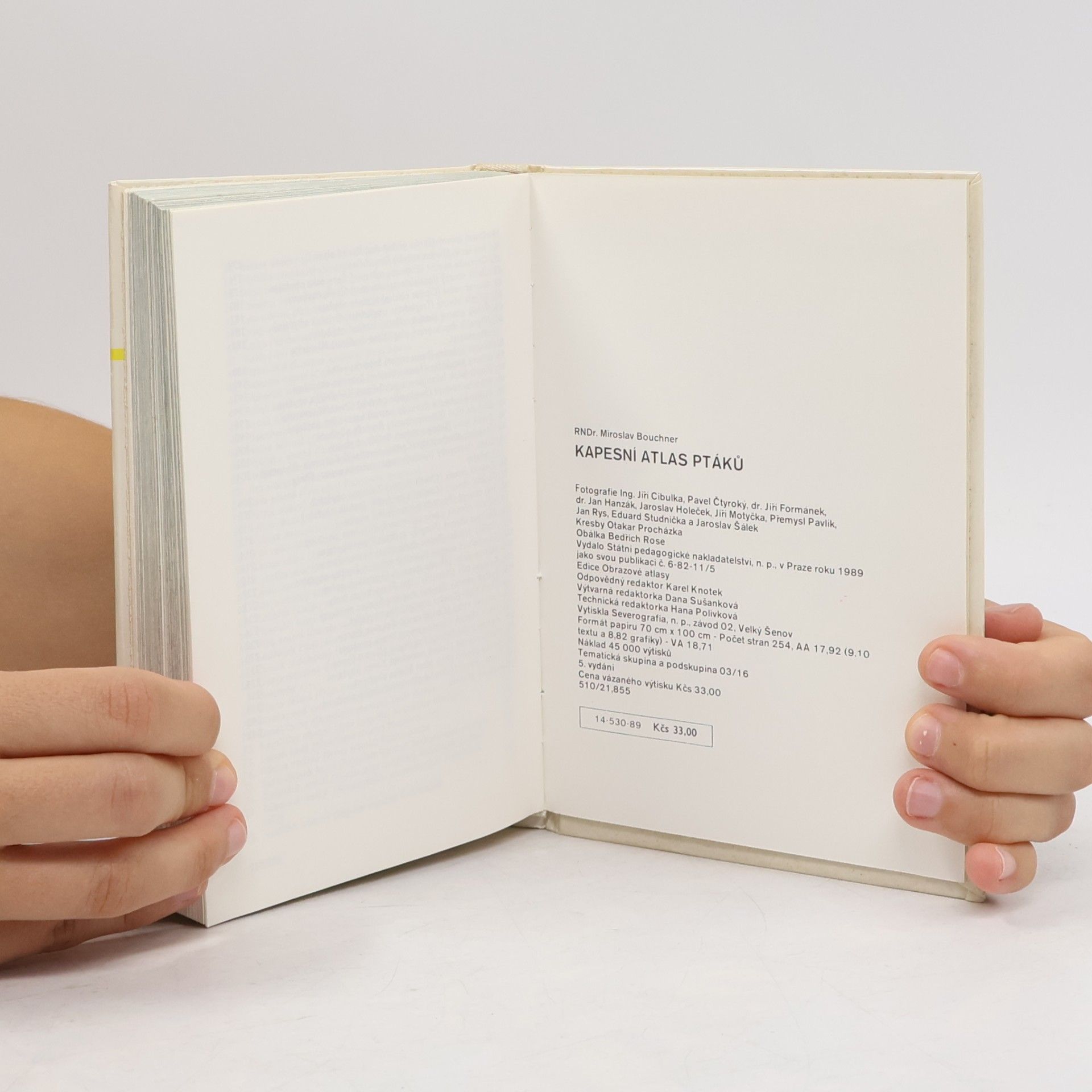 Otakar Procházka Kapesní atlas ptáků