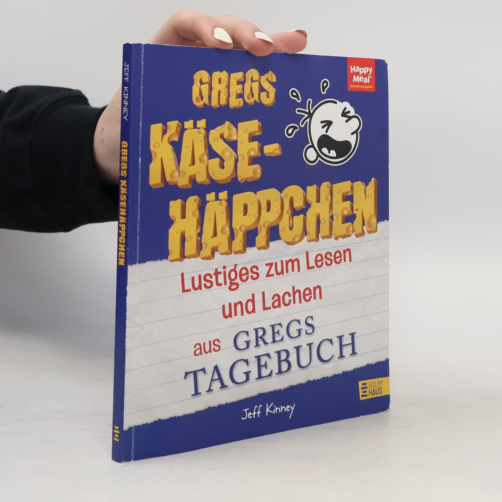 Jeff Kinney Gregs Käsehäppchen. Lustiges zum Lesen und Lachen aus Gregs Tagebuch