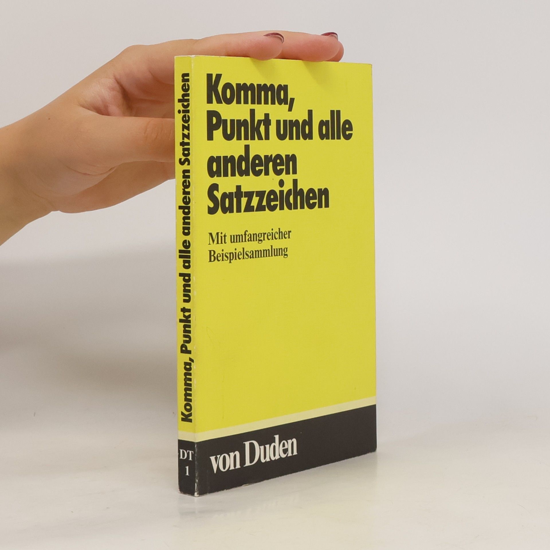 Dieter Berger Komma, Punkt und alle anderen Satzzeichen