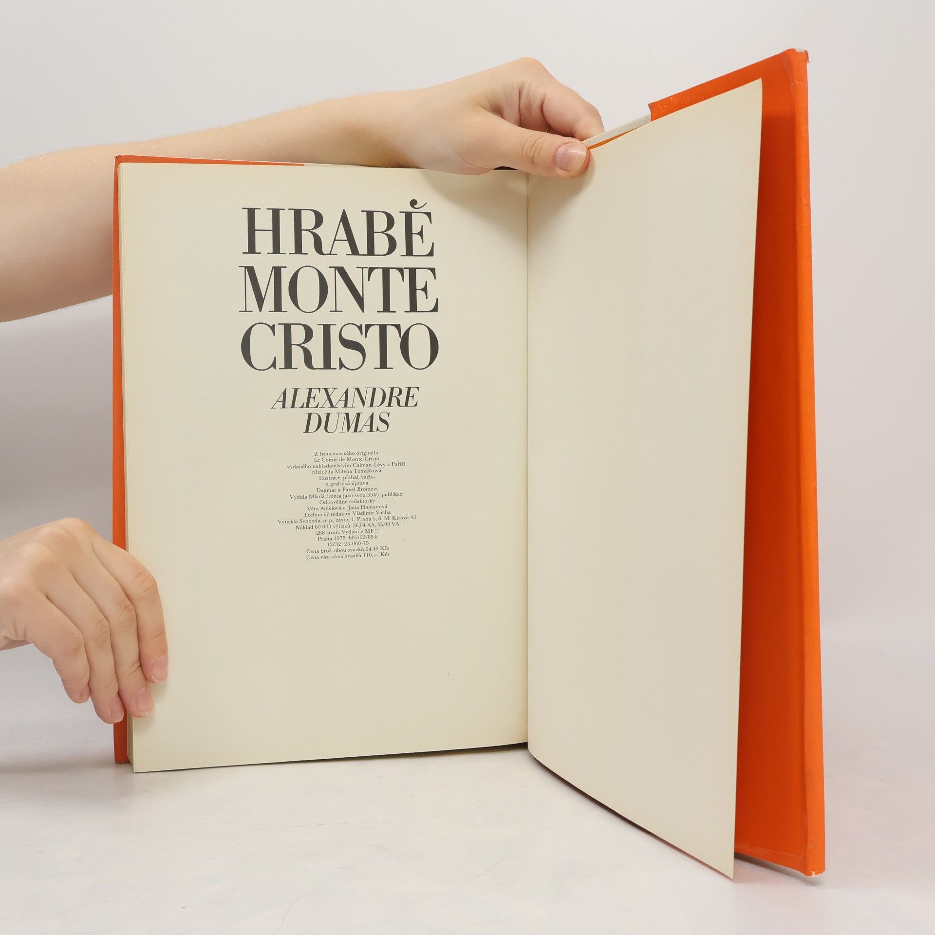 Alexandre Dumas starší Hrabě Monte Cristo