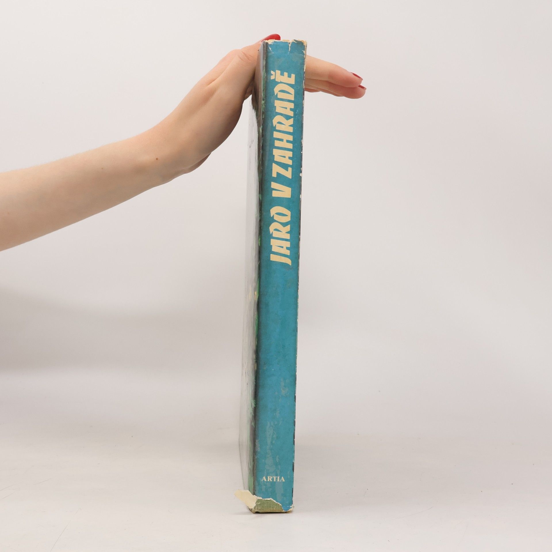 Karel Floss Jaro v zahradě