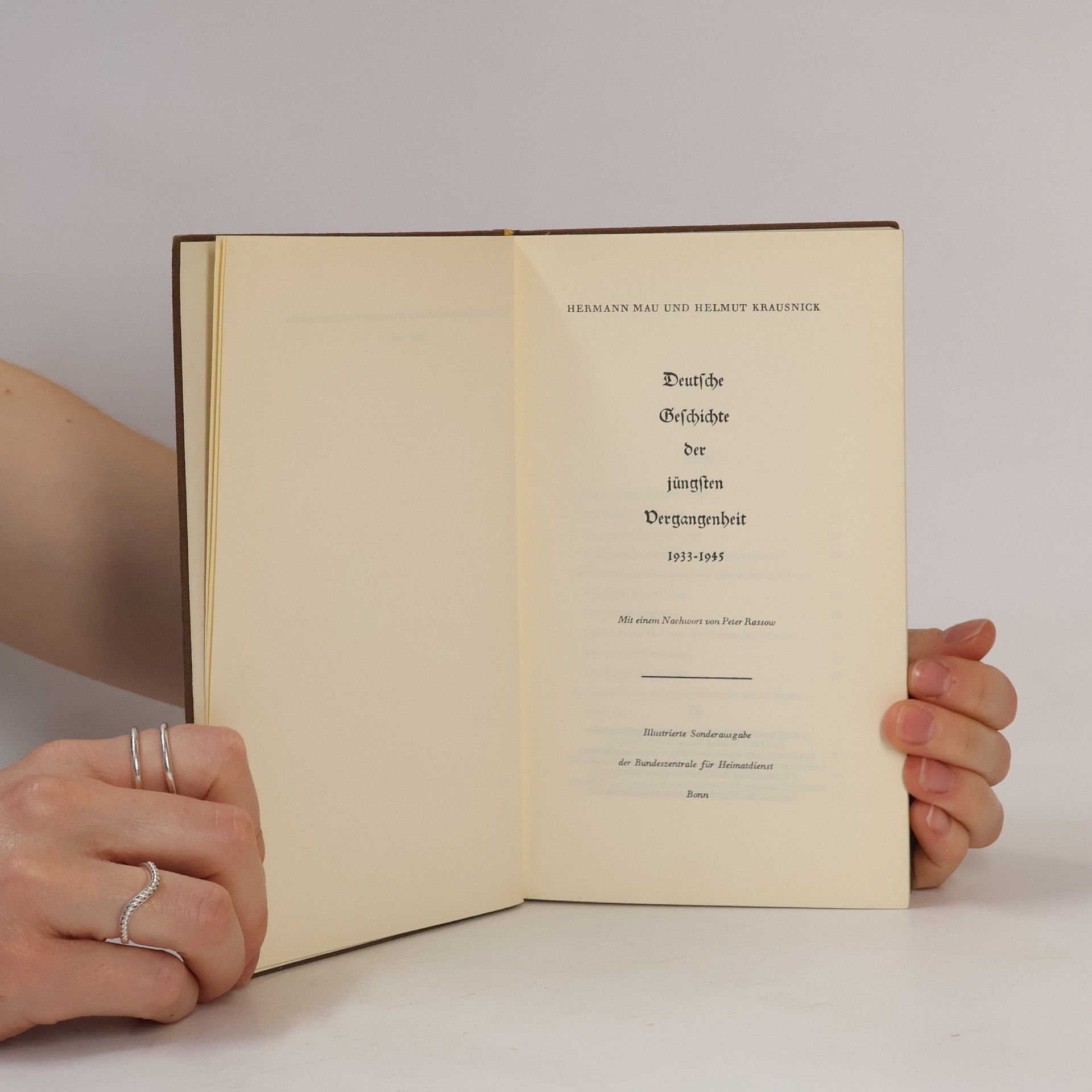 Autorenkollektiv Mau-Krausnick 1933-1945