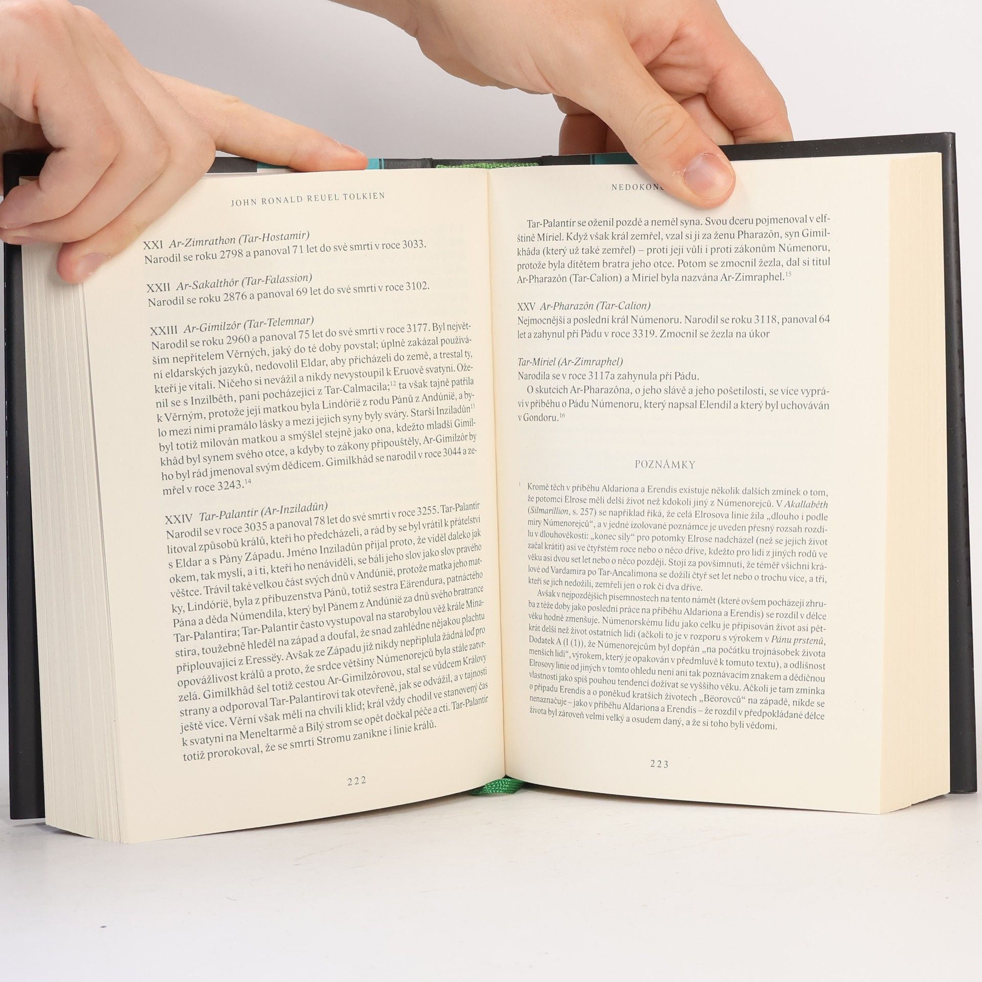 J. R. R. Tolkien Nedokončené příběhy Númenoru a Středozemě