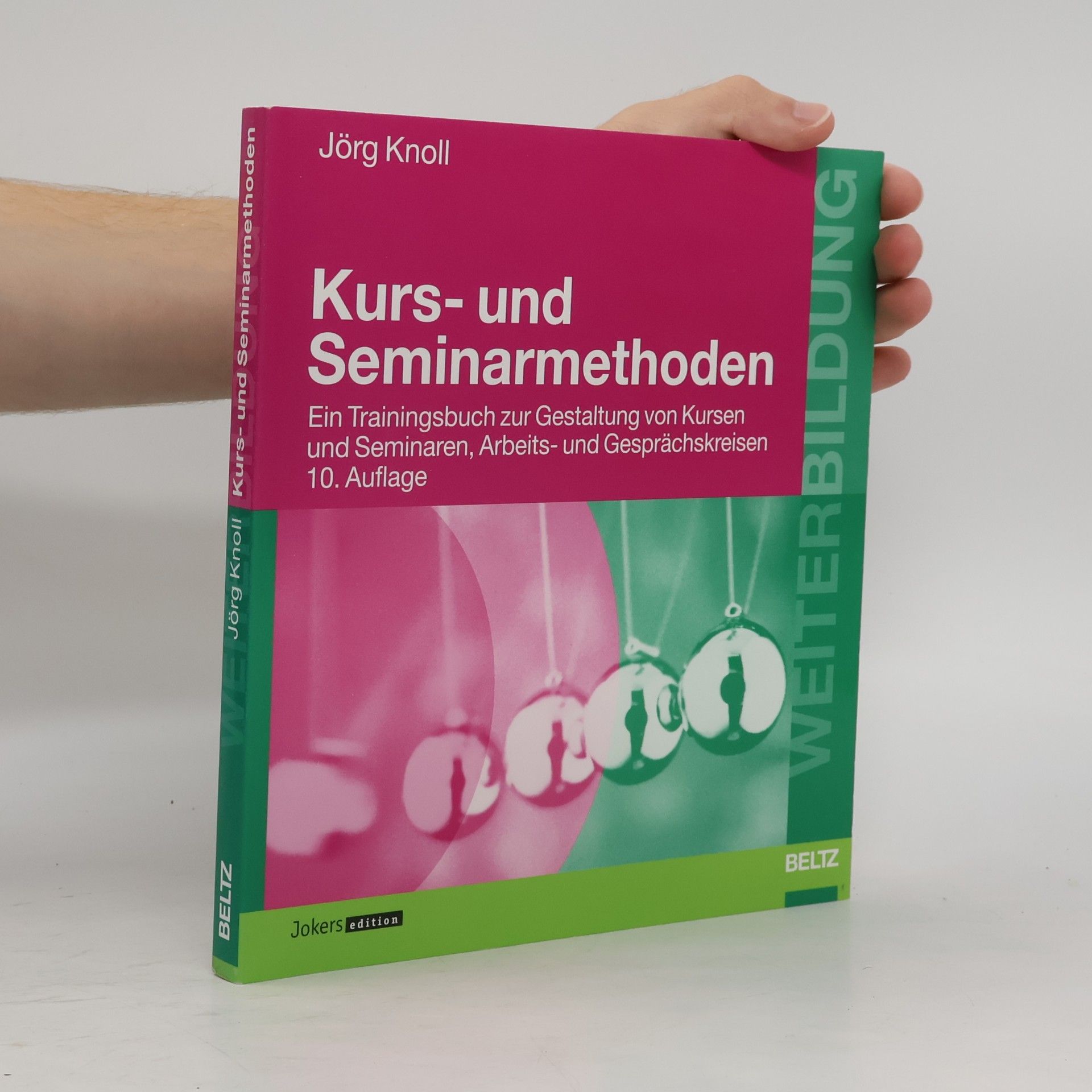 Jörg Knoll Kurs- und Seminarmethoden