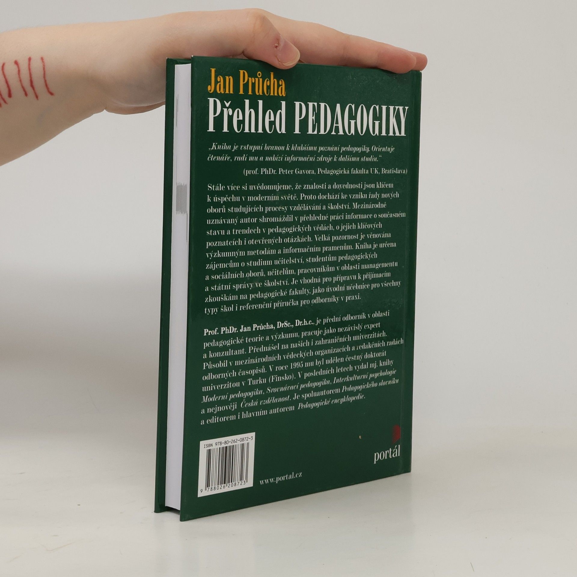 Jan Průcha Přehled pedagogiky. Úvod do studia oboru