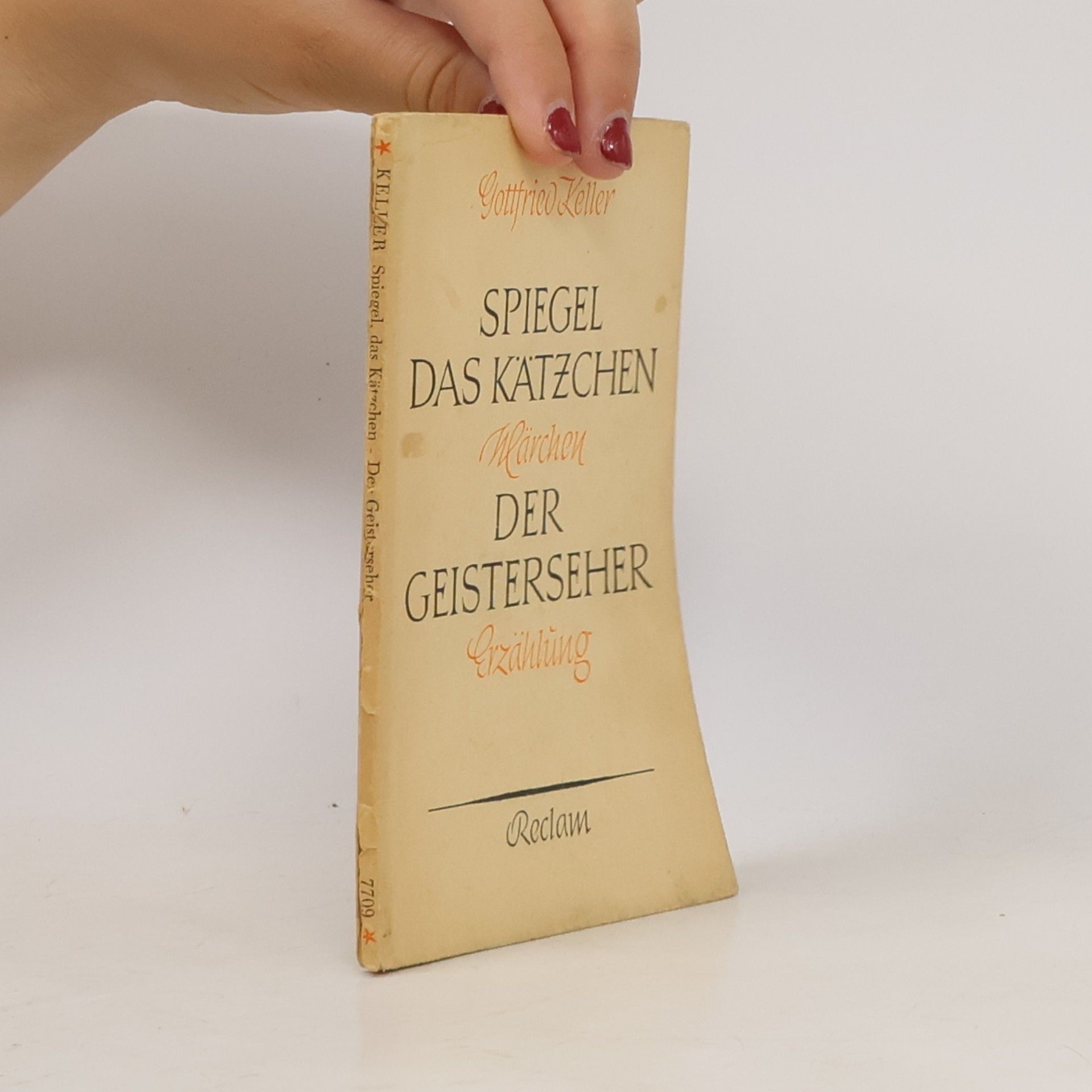 Gotfried Keller Spiegel. Das Kätzchen. Die Geisterseher