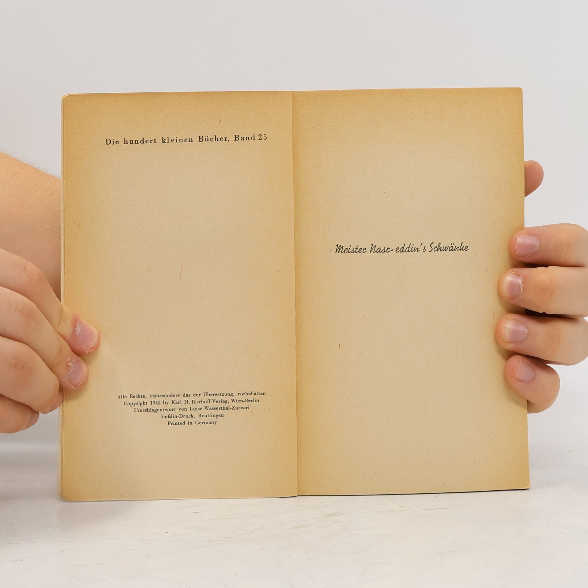 Autorenkollektiv Meister Nasreddin's Schwänke