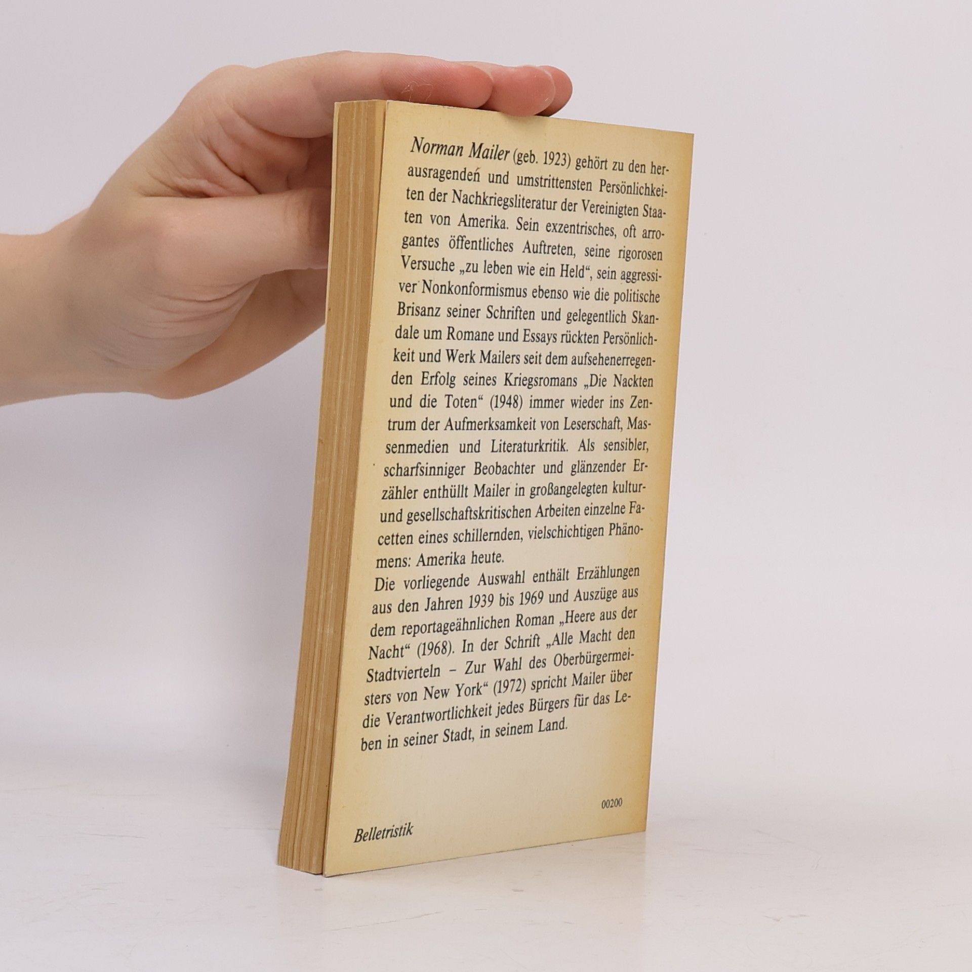 Norman Mailer Die Sprache der Männer