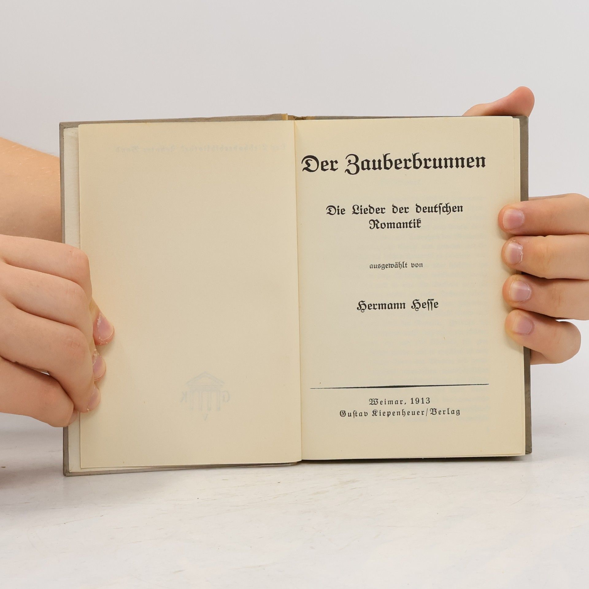 Hermann Hesse Der Zauberbrunnen