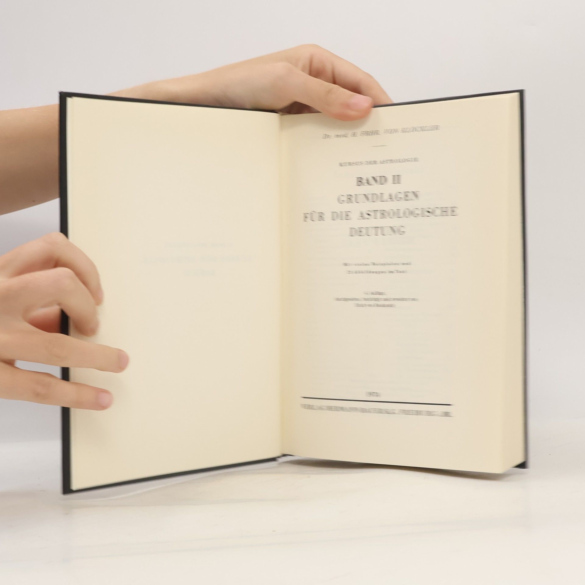 Herbert von Klöckler Kursus der Astrologie II