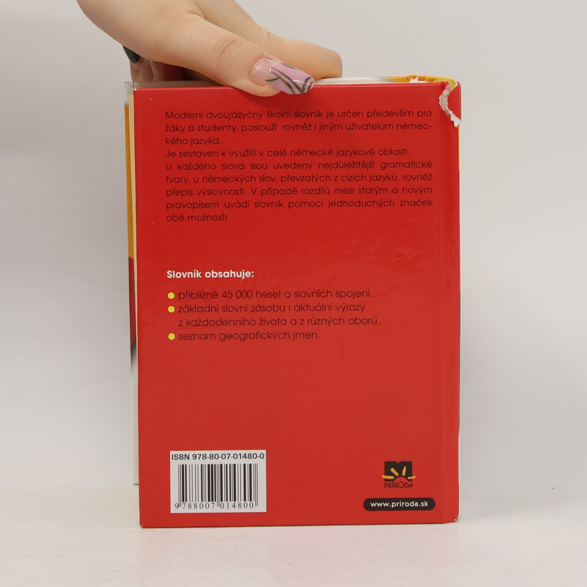 Collectif d'auteurs Německo-český, česko-německý školní slovník
