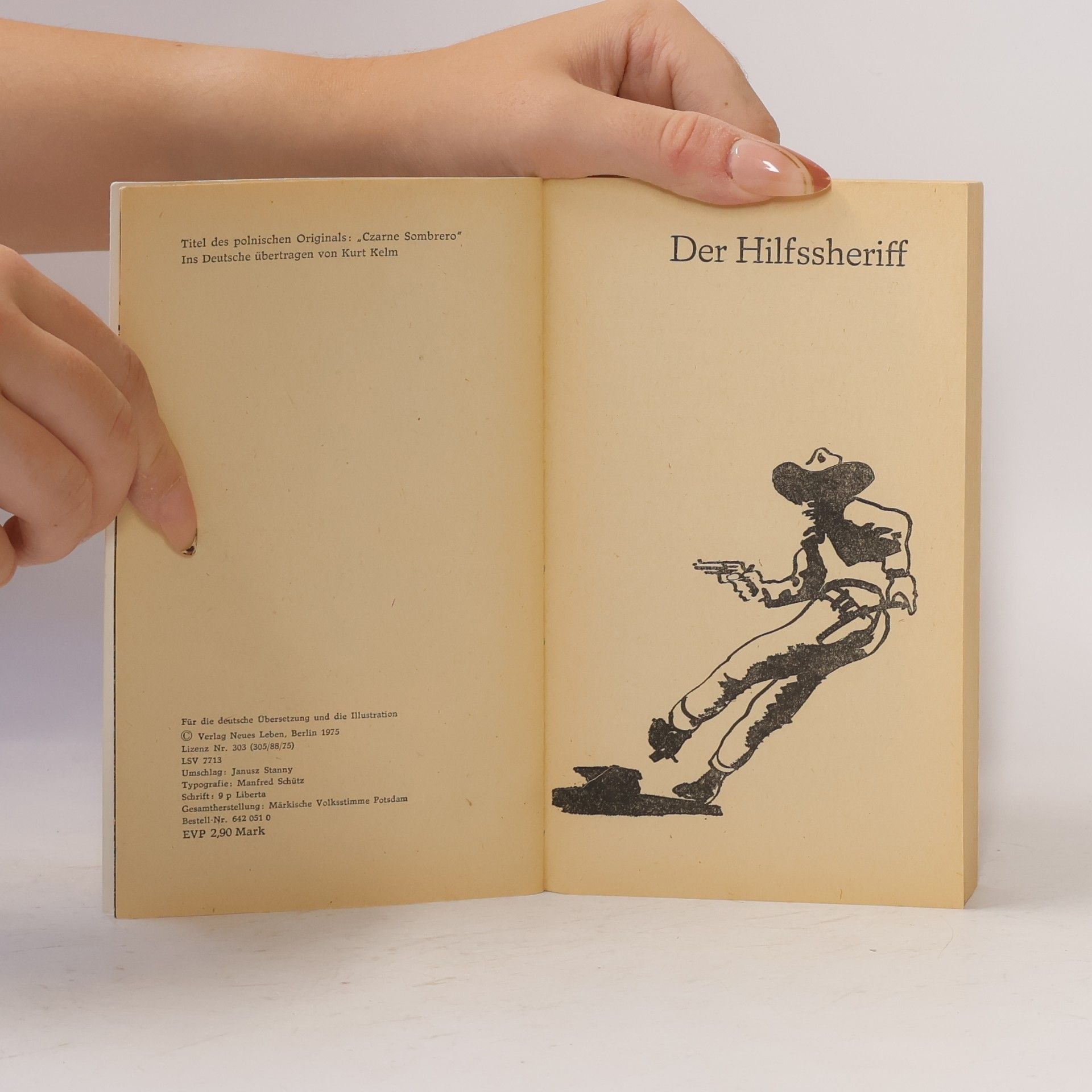 Adam Bahdaj Der schwarze Sombrero