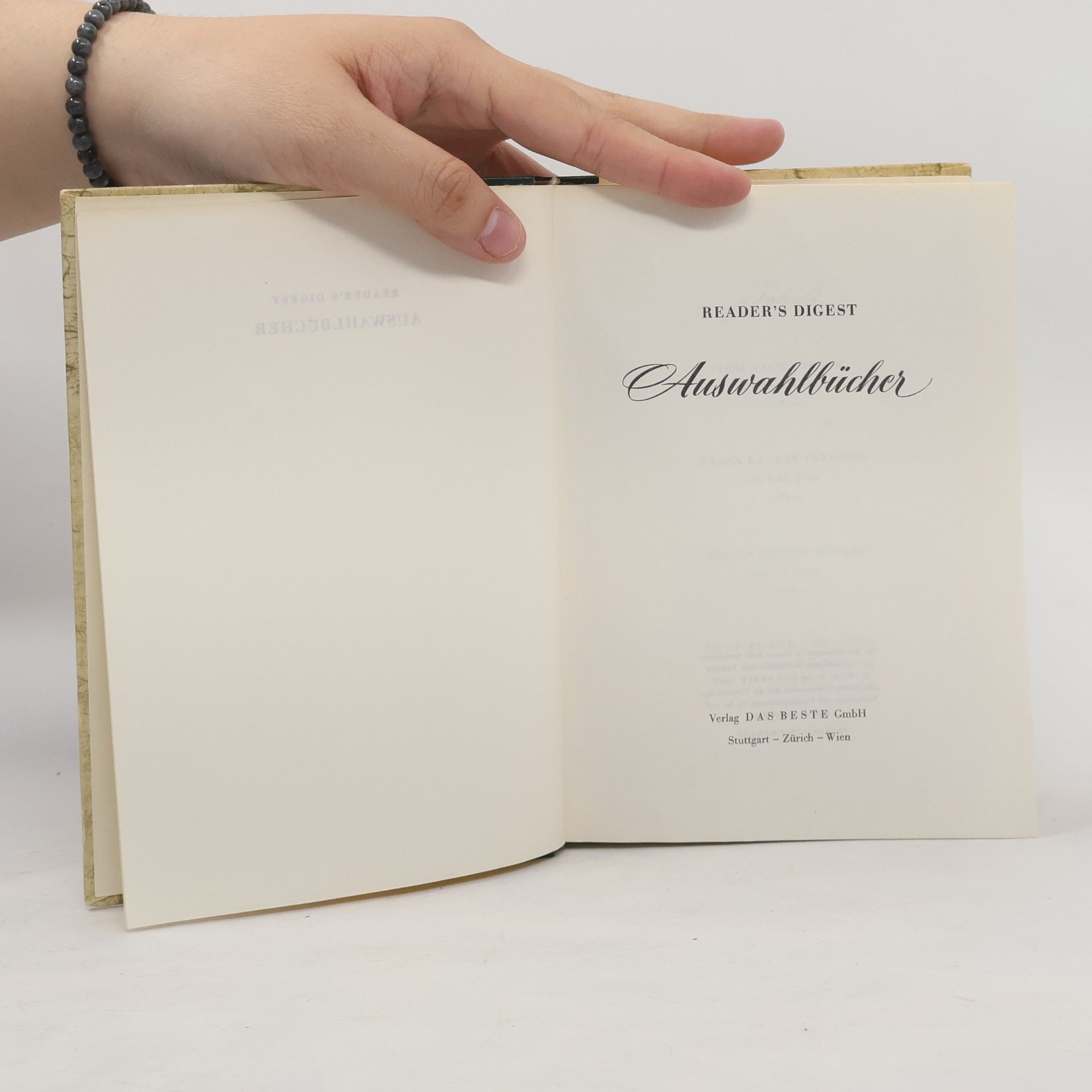 Autores varios Reader's Digest Auswahlbucher