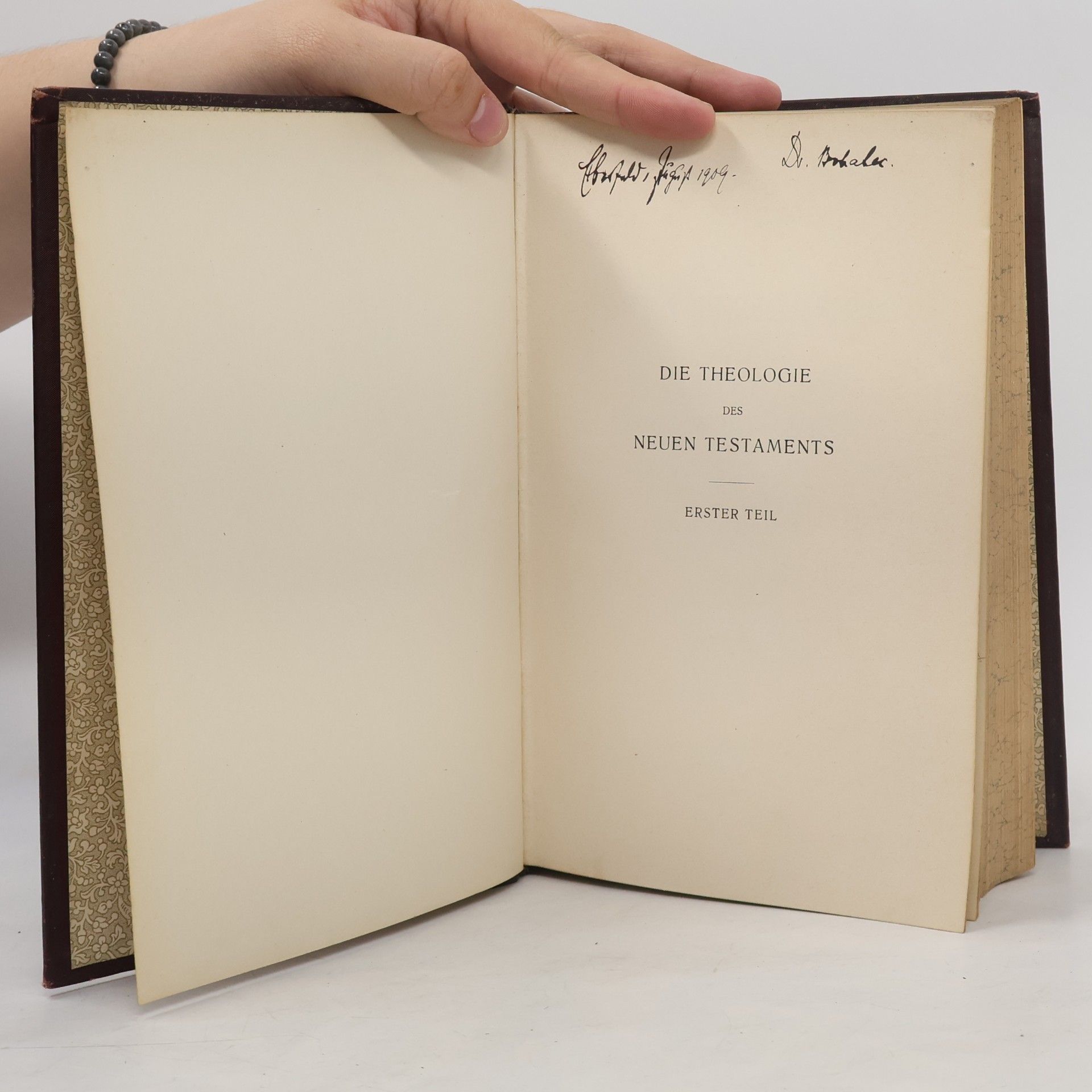 D. A. Schlatter Die Theologie des Neuen Testaments