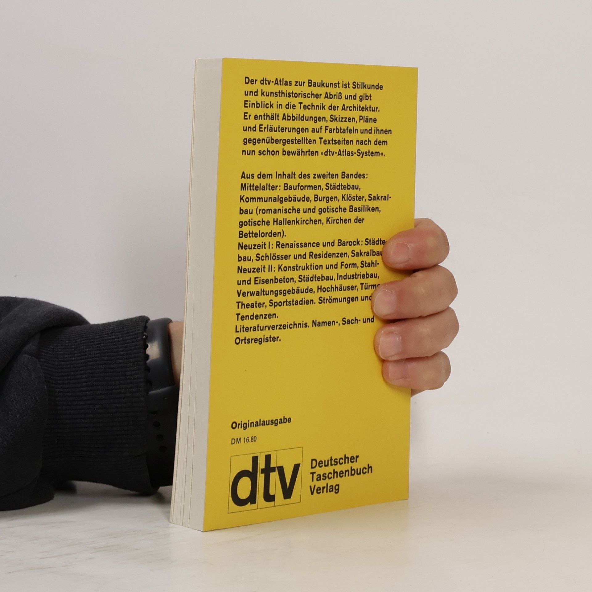 Werner Müller Dtv-Atlas zur Baukunst: Tafeln und Texte