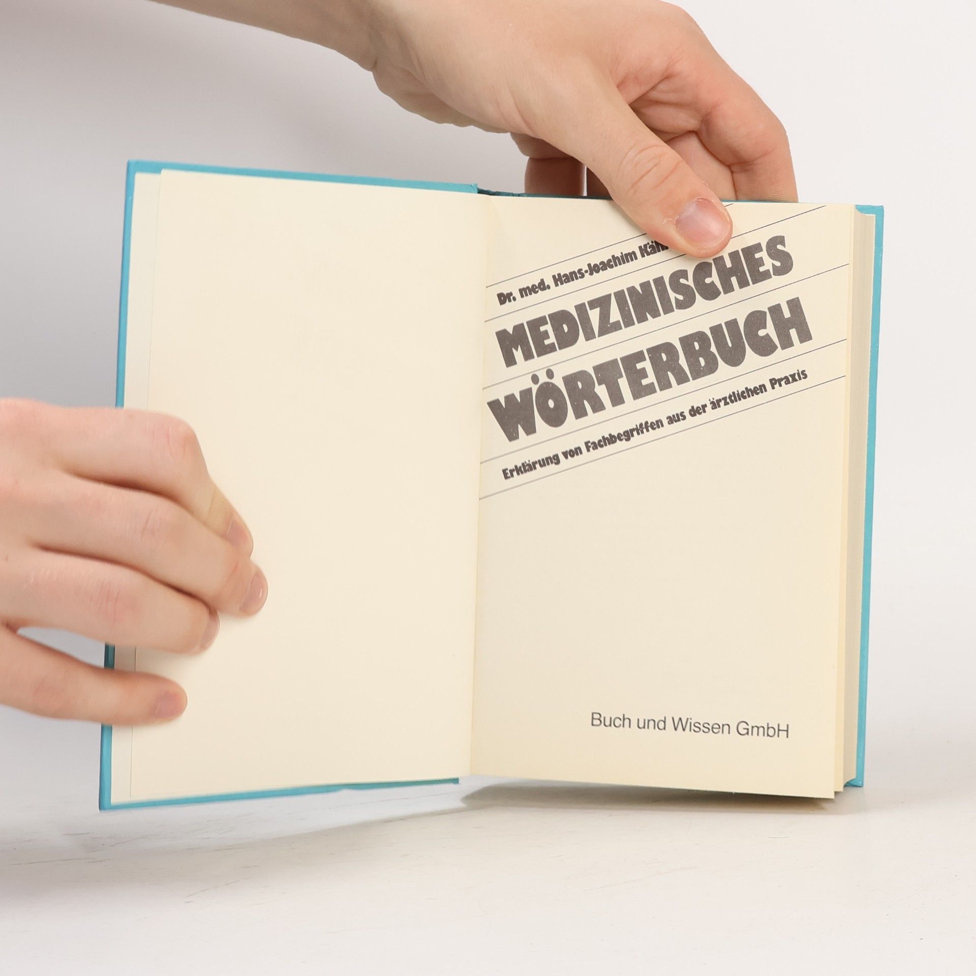 Hans Joachim Kähler Medizinisches Wörterbuch