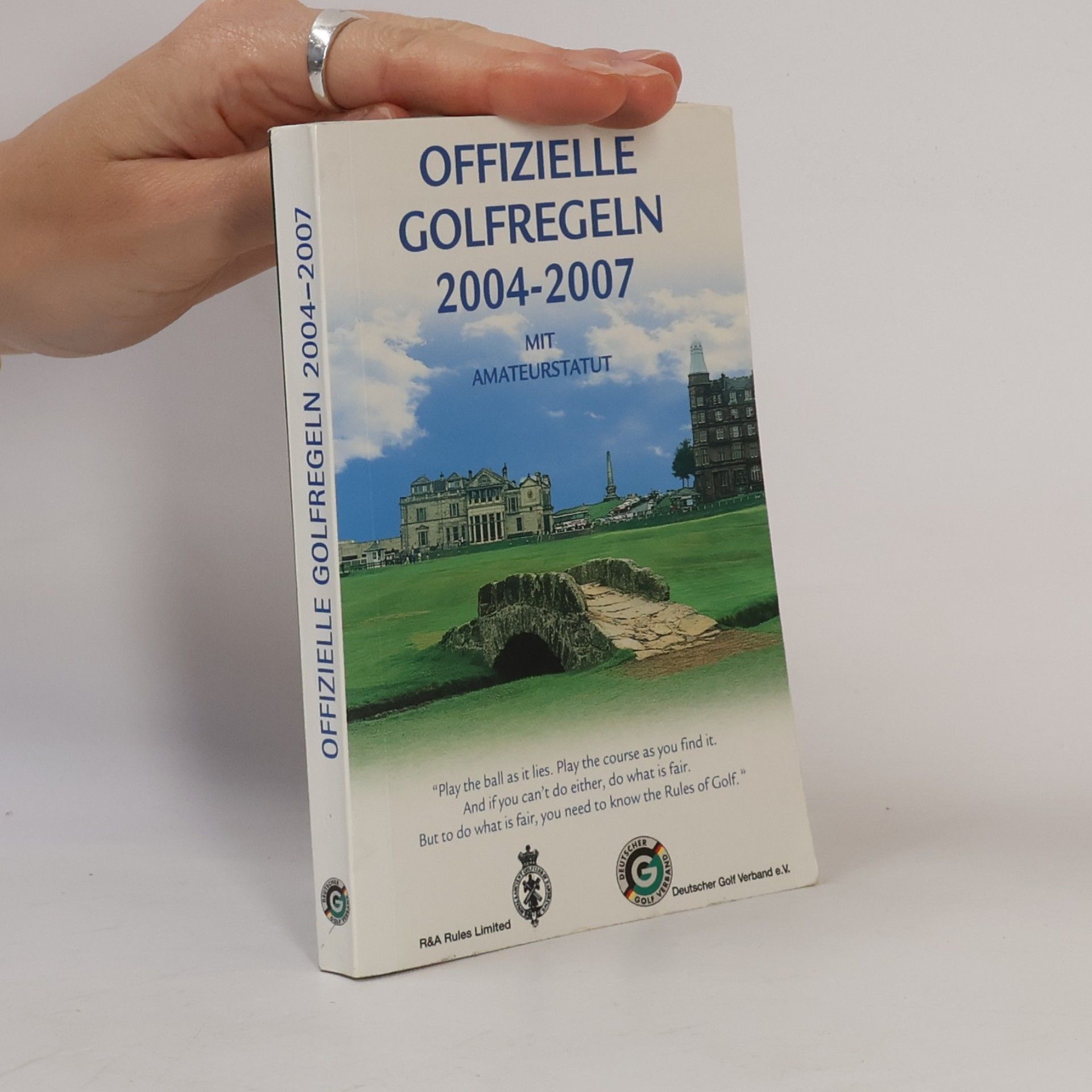 Autorenkollektiv Offizielle Golfregeln 2004-2007