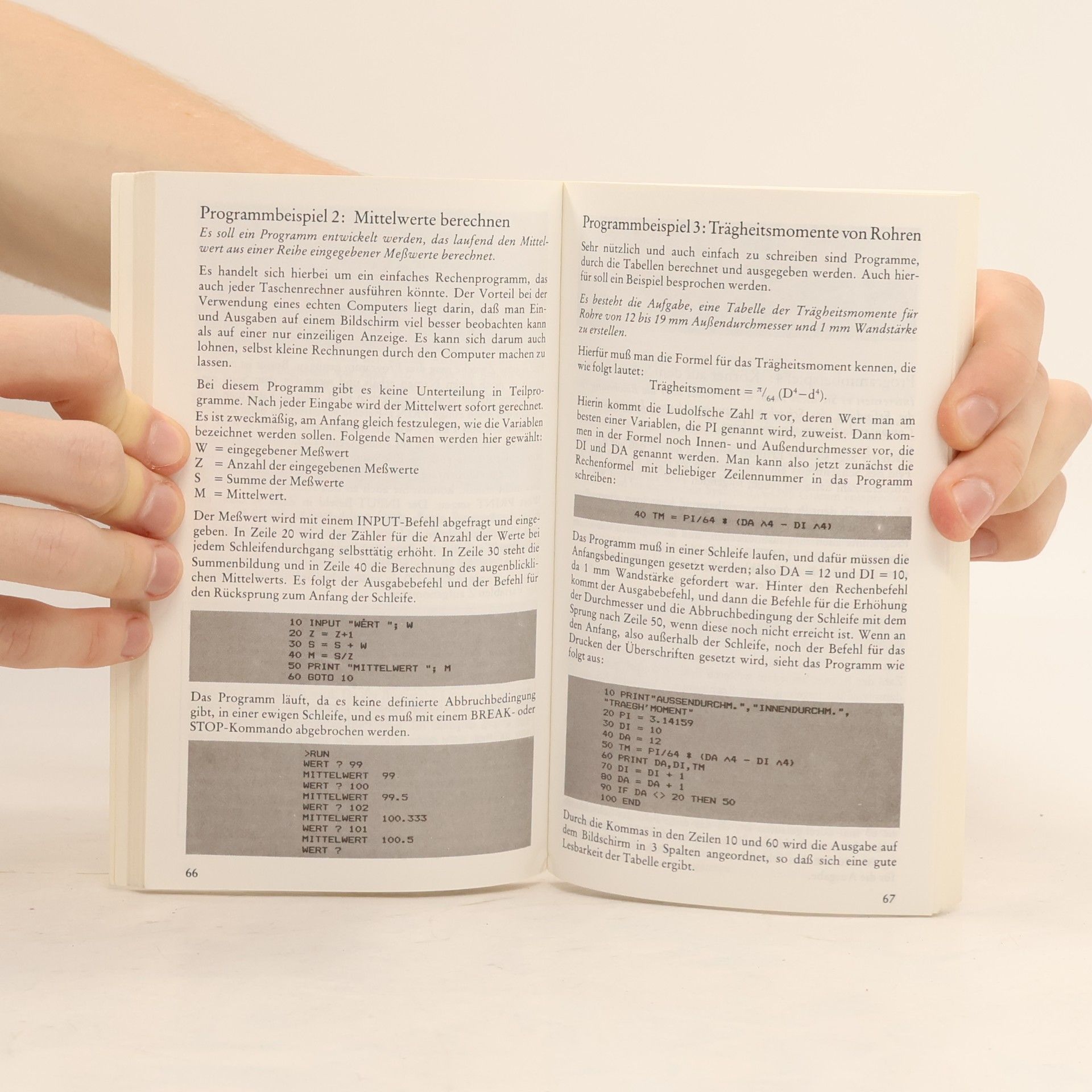 Hans Joachim Sacht Programmiersprache BASIC