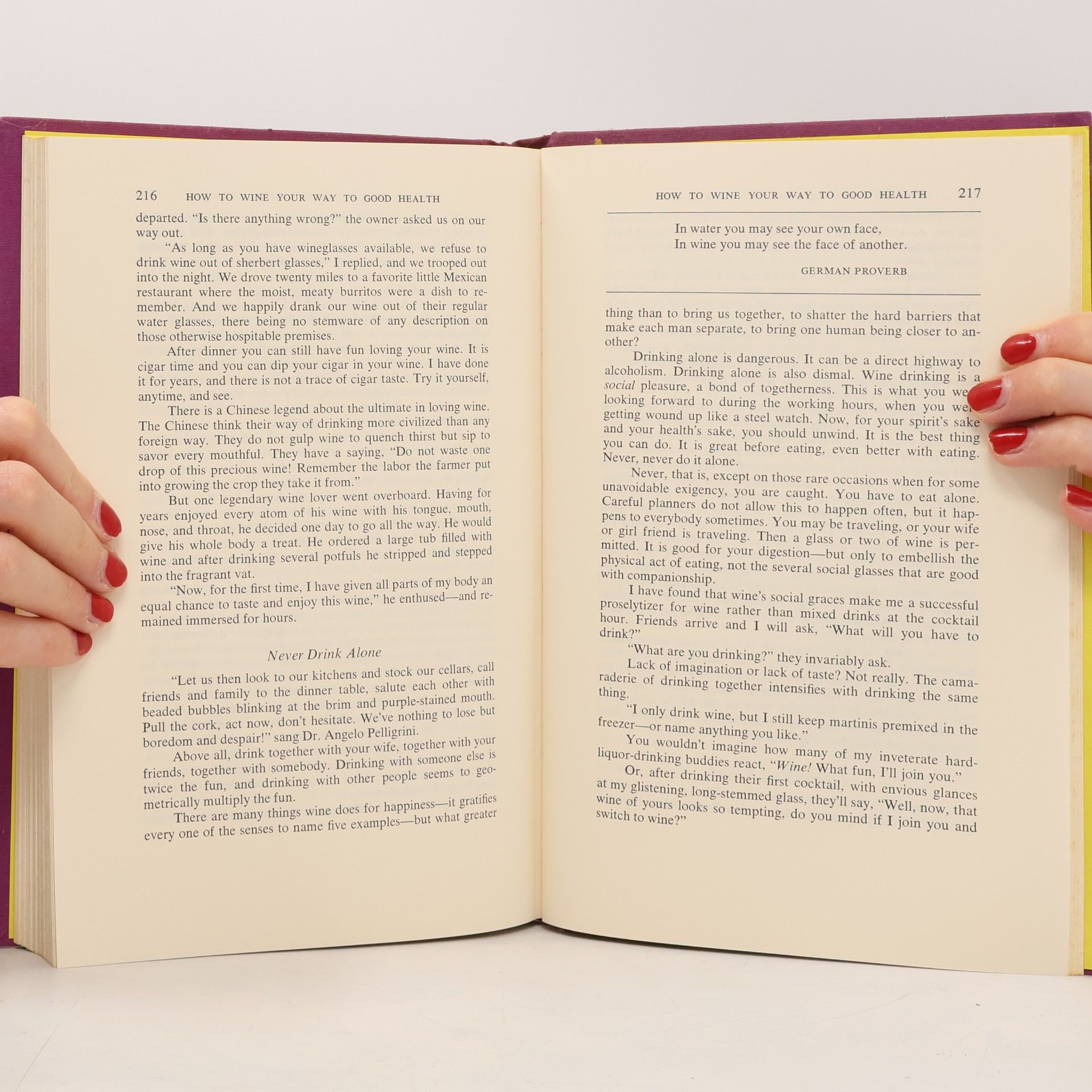 Herbert M. Baus How to Wine Your Way to Good Health