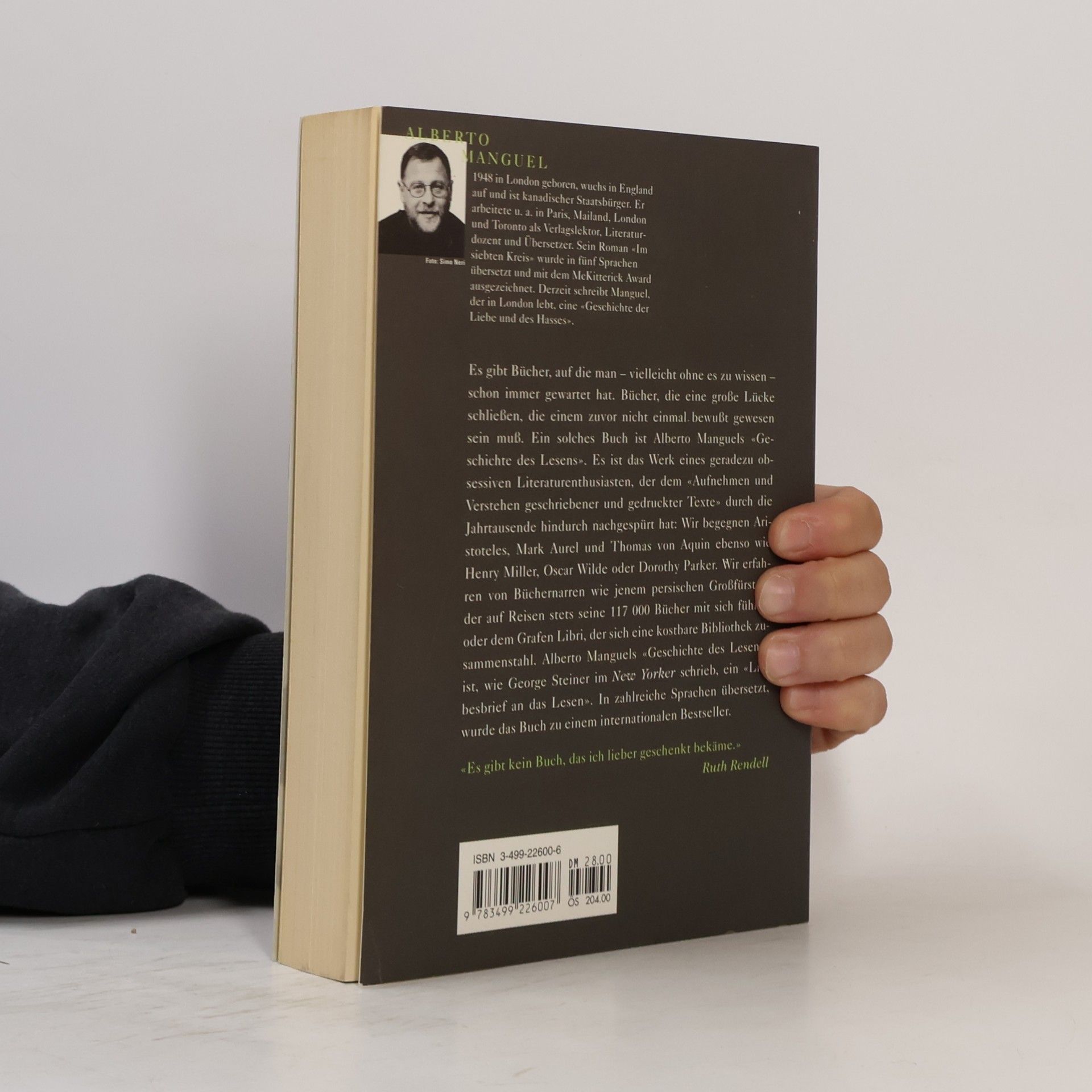 Alberto Manguel Eine Geschichte des Lesens