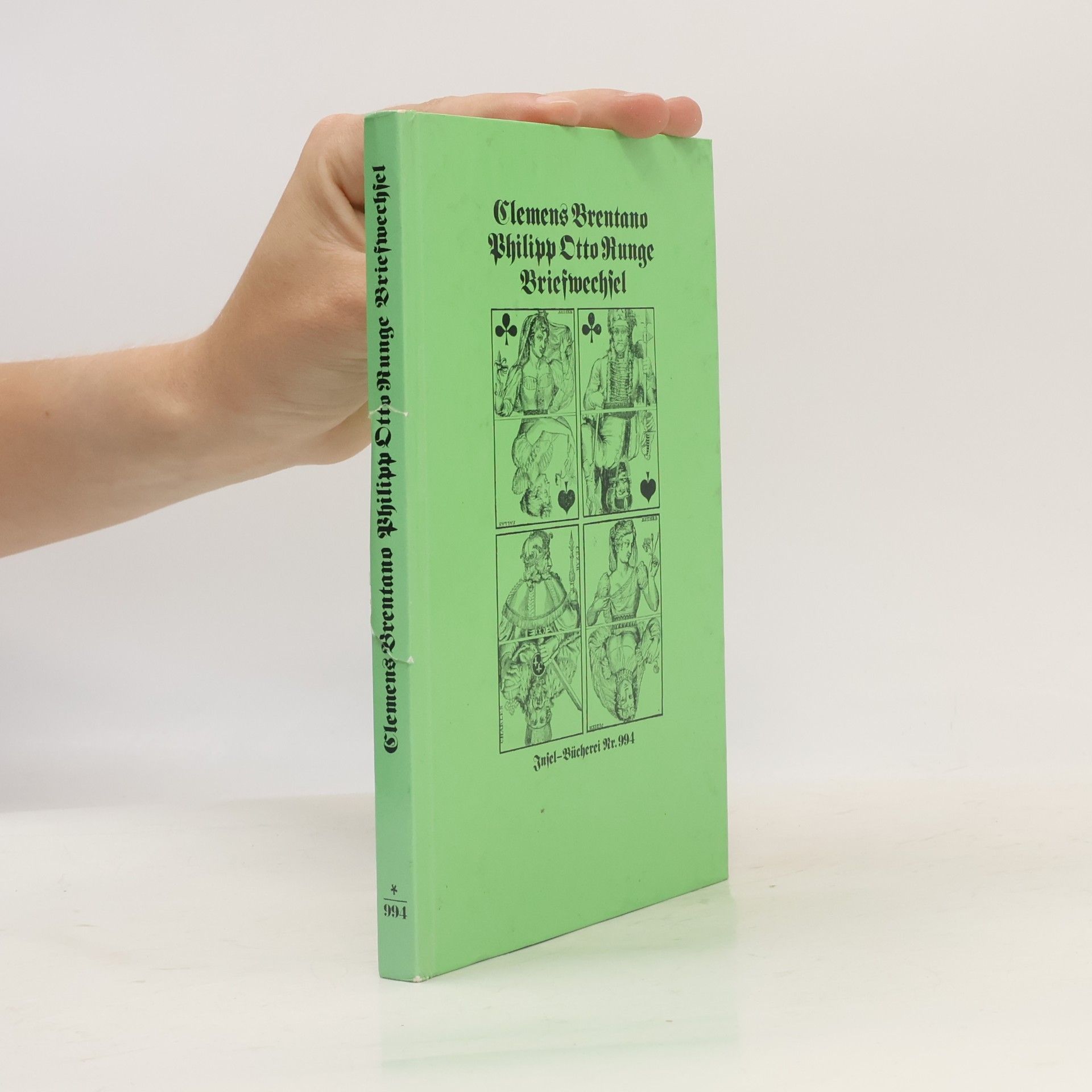 Konrad Feilchenfeldt Clemens Brentano Philipp Otto Runge Briefwechsel