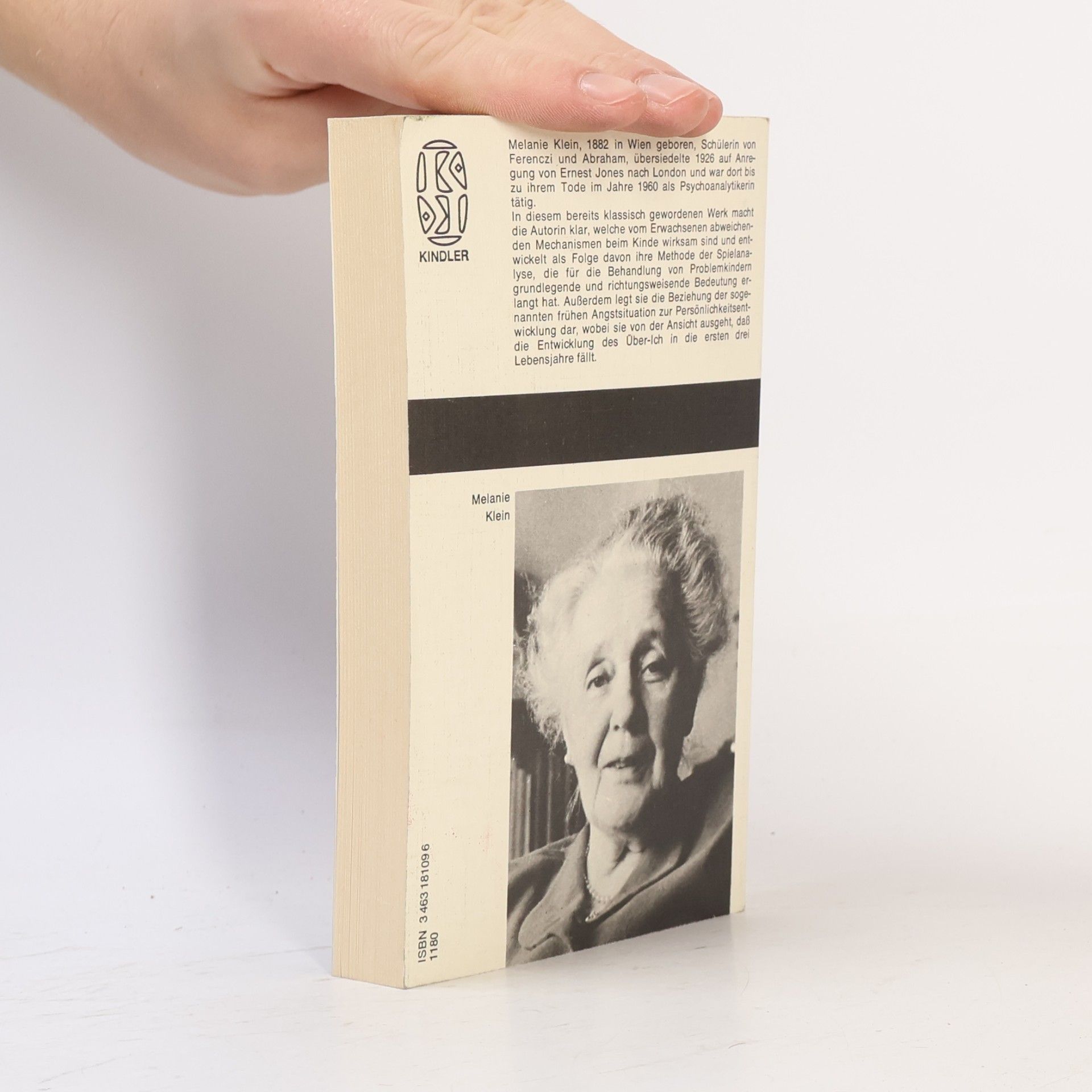 Melanie Klein Die Psychoanalyse des Kindes