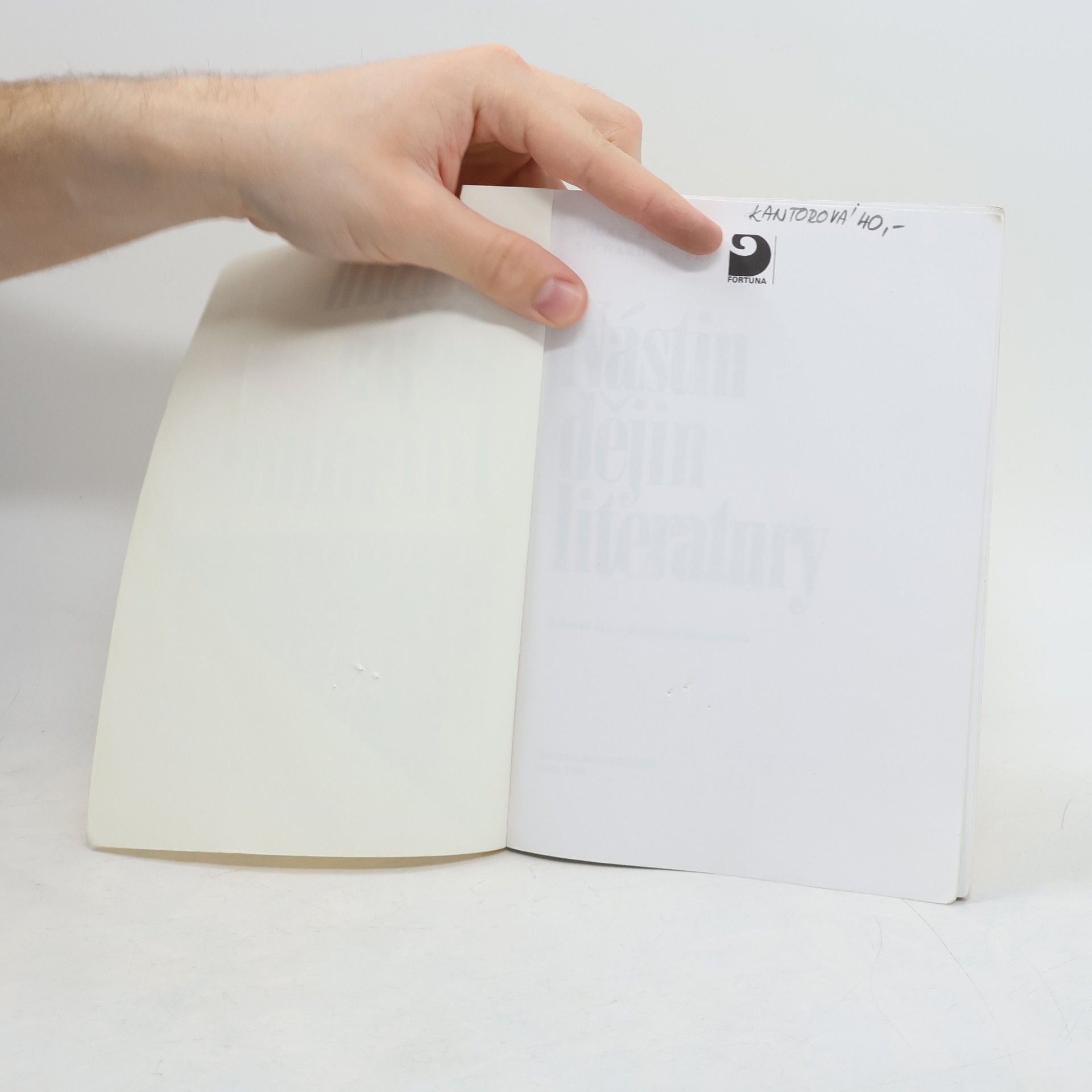 Milan Kudrys Nástin dějin literatury : rukověť nejen pro maturitní zkoušku