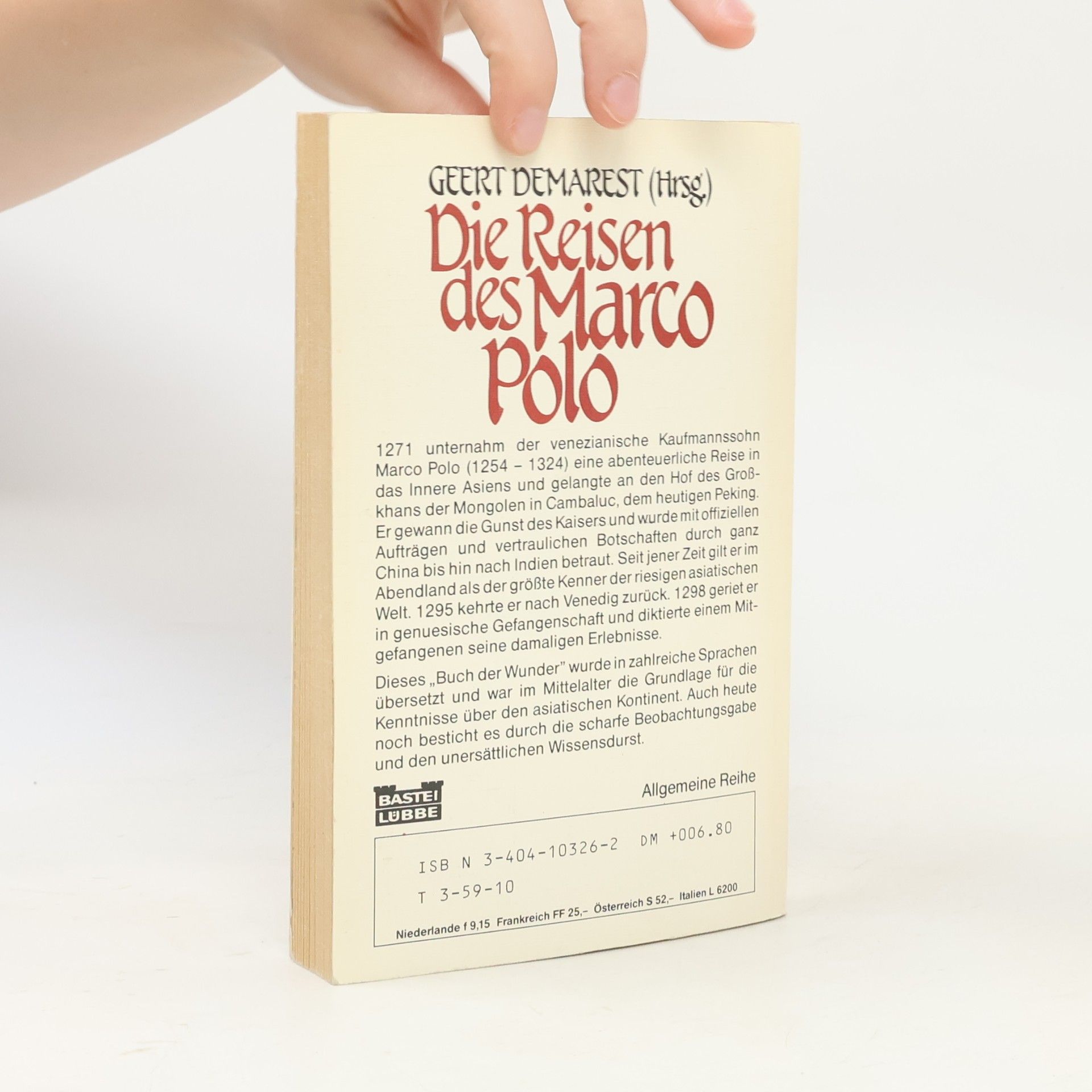 Marco Polo Die Reisen des Marco Polo