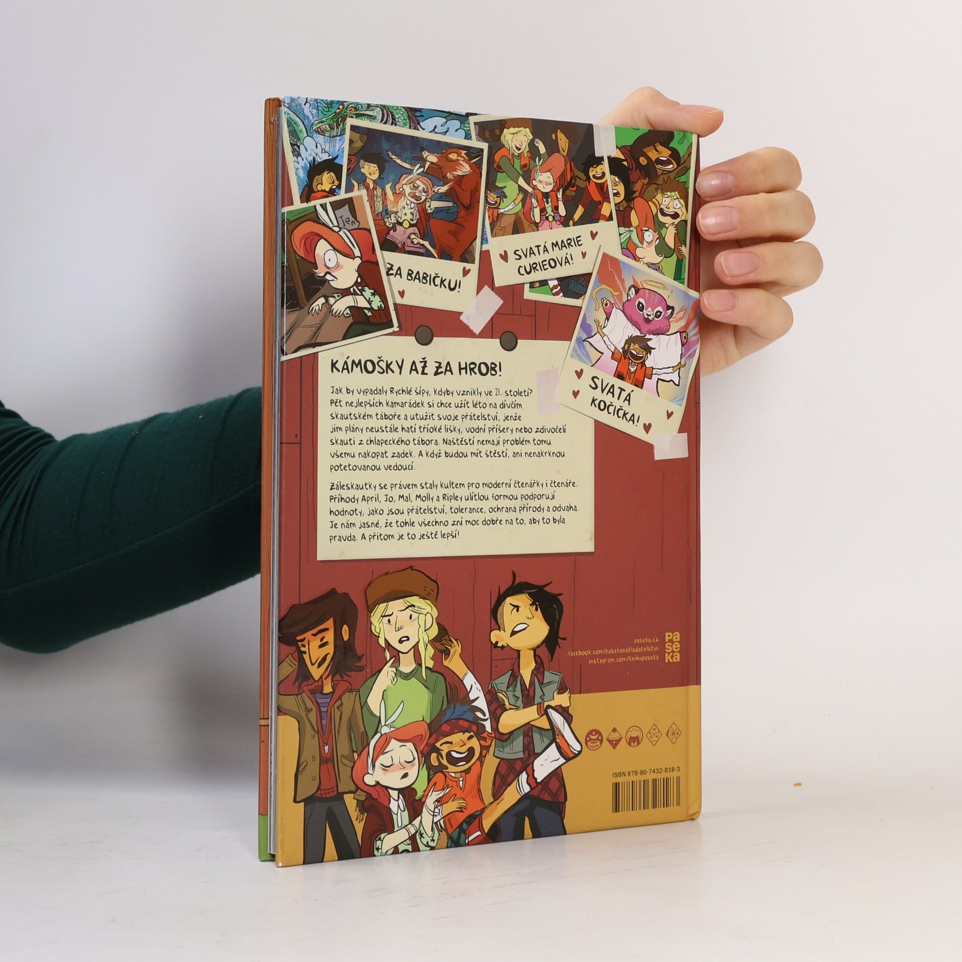 ND Stevenson Záleskautky = Lumberjanes. Střež se svaté kočičky