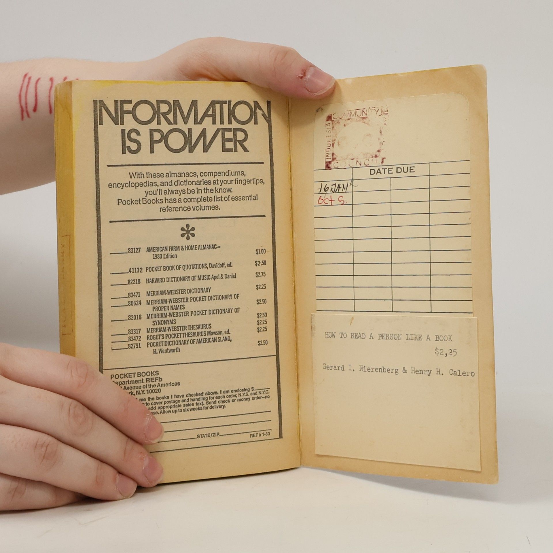 Gerard I. Nierenberg How to Read a Person Like a Book