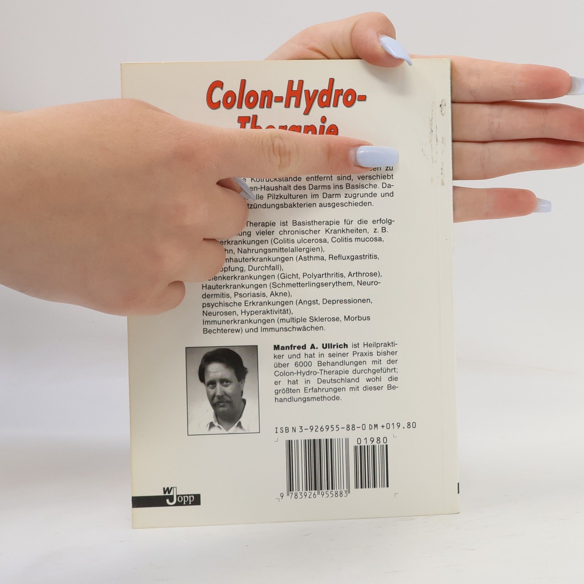 Manfred A. Ullrich Colon-Hydro-Therapie