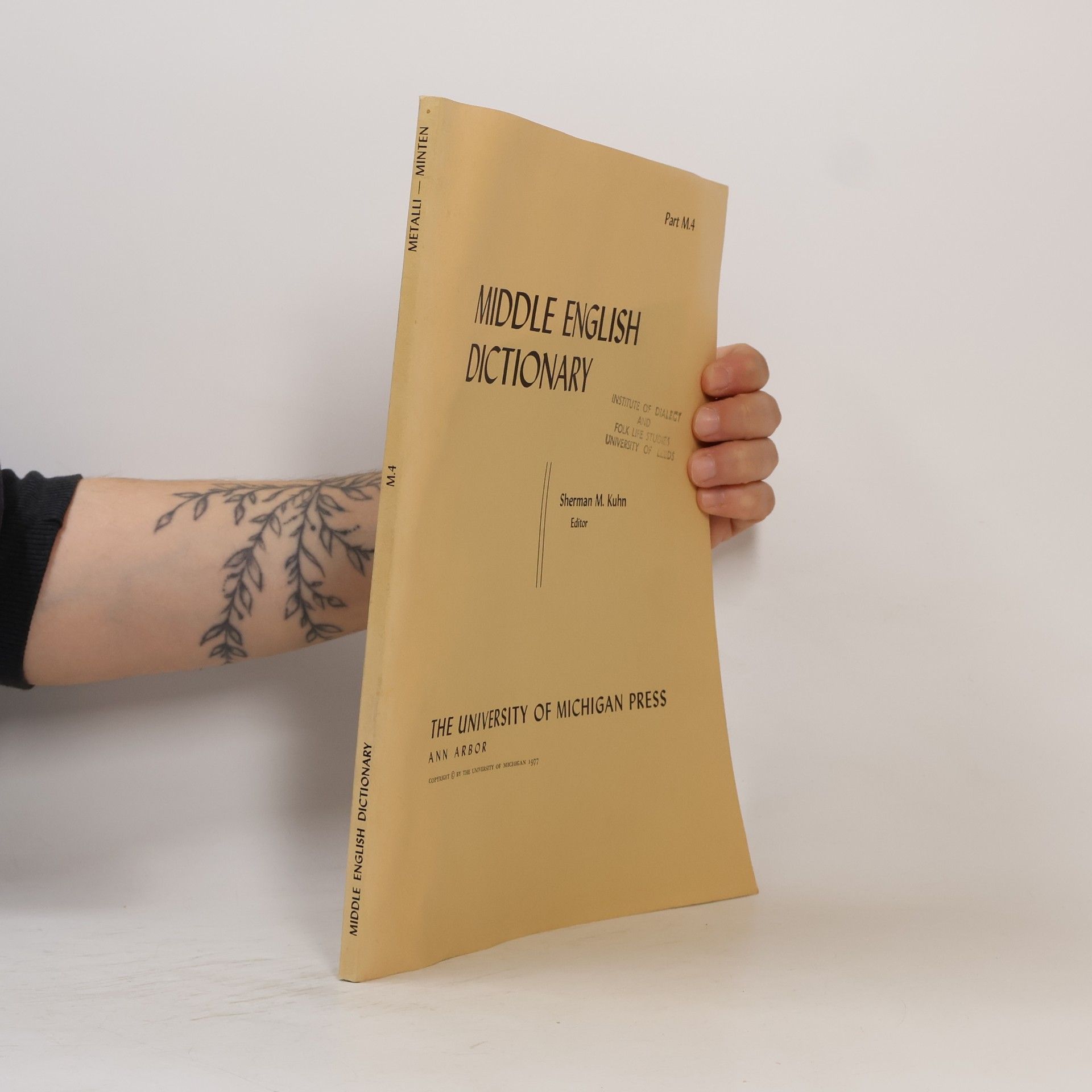 Middle English Dictionary