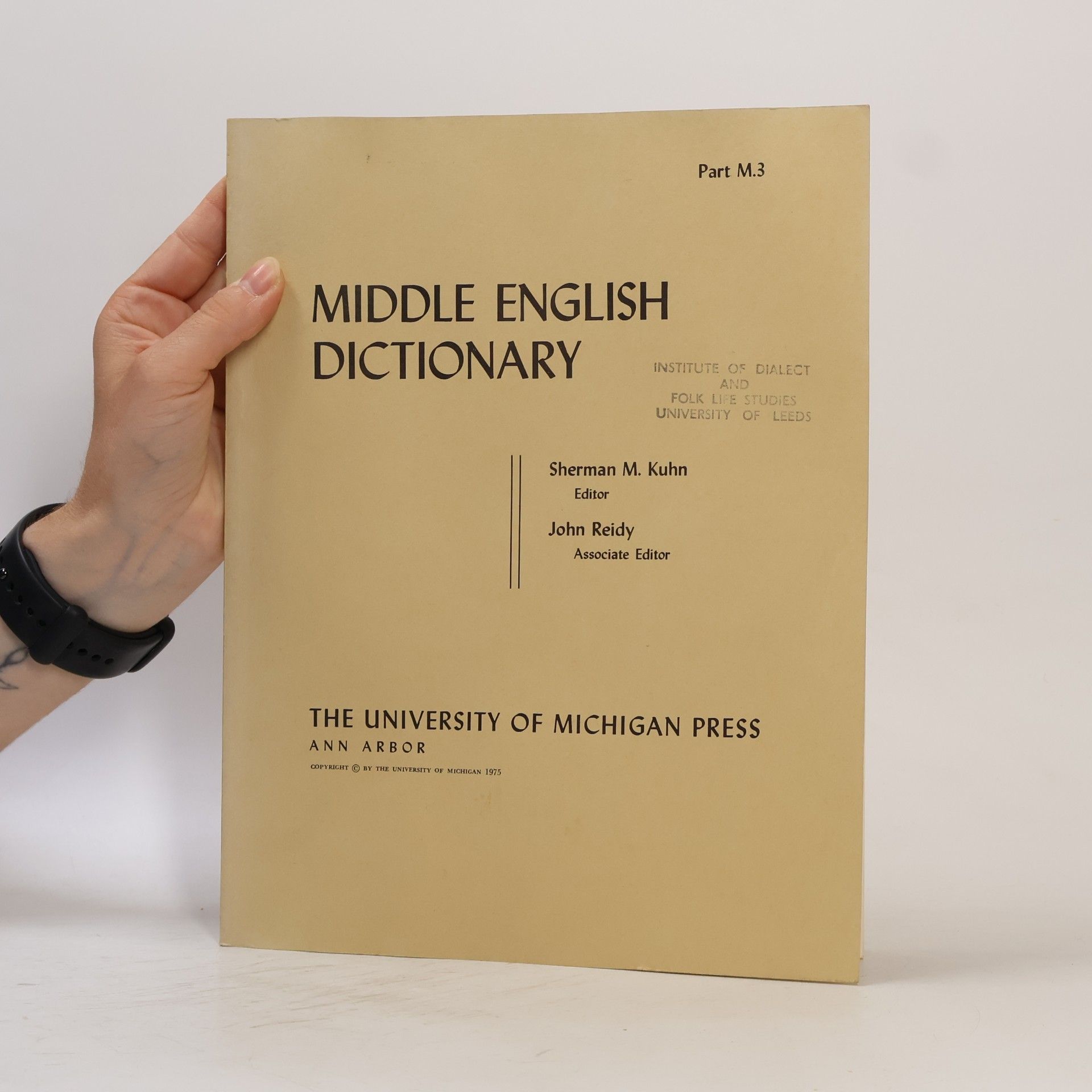 AA.VV. Middle English Dictionary