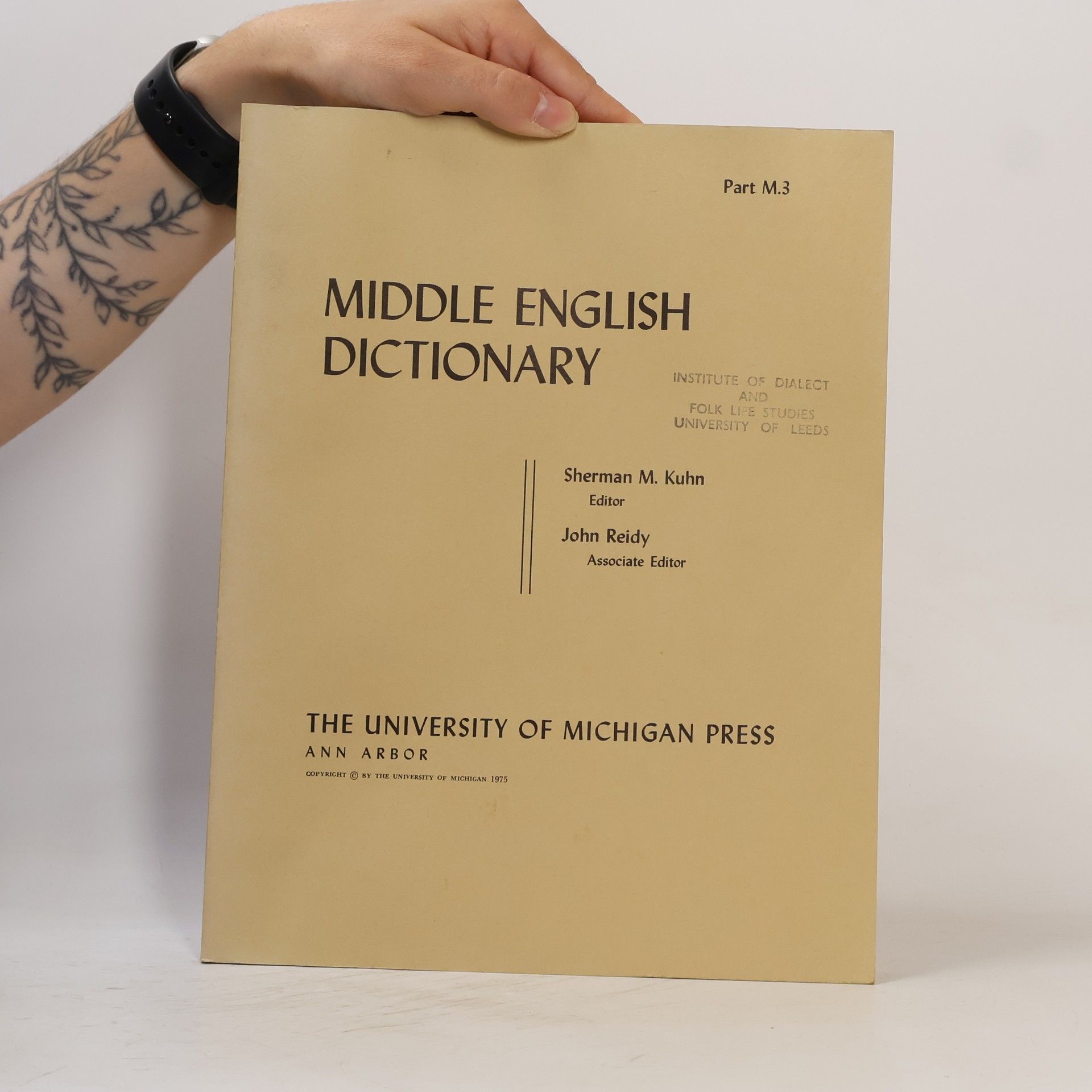 AA.VV. Middle English Dictionary