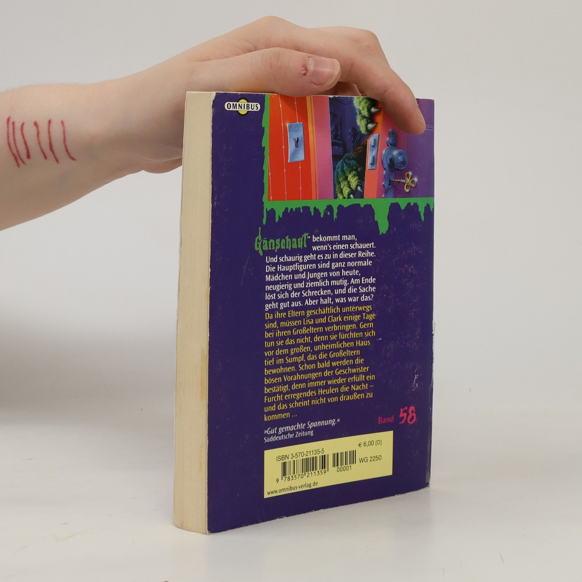 R. L. Stine Gänsehaut. Tl.58. Das Sumpfmonster